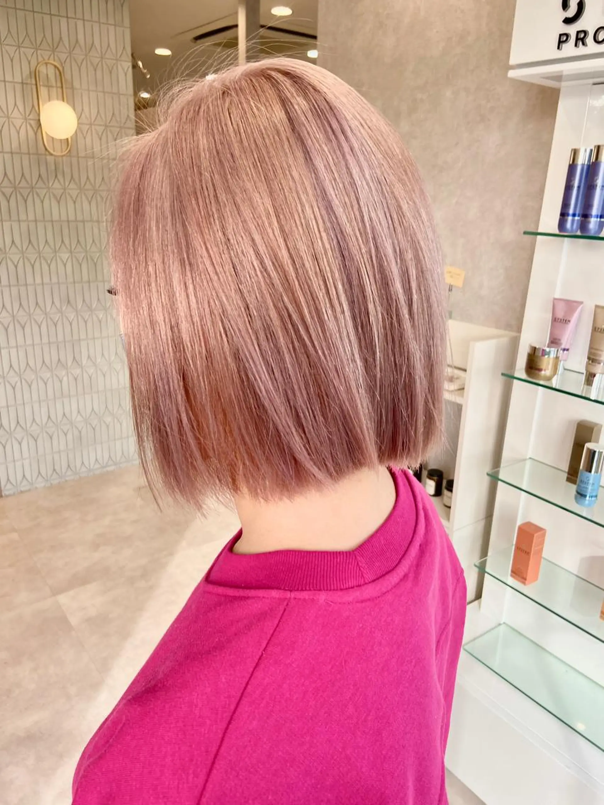 ショート ヘアカラー TECHRISE刈谷所属・田中 大貴のヘアスタイル