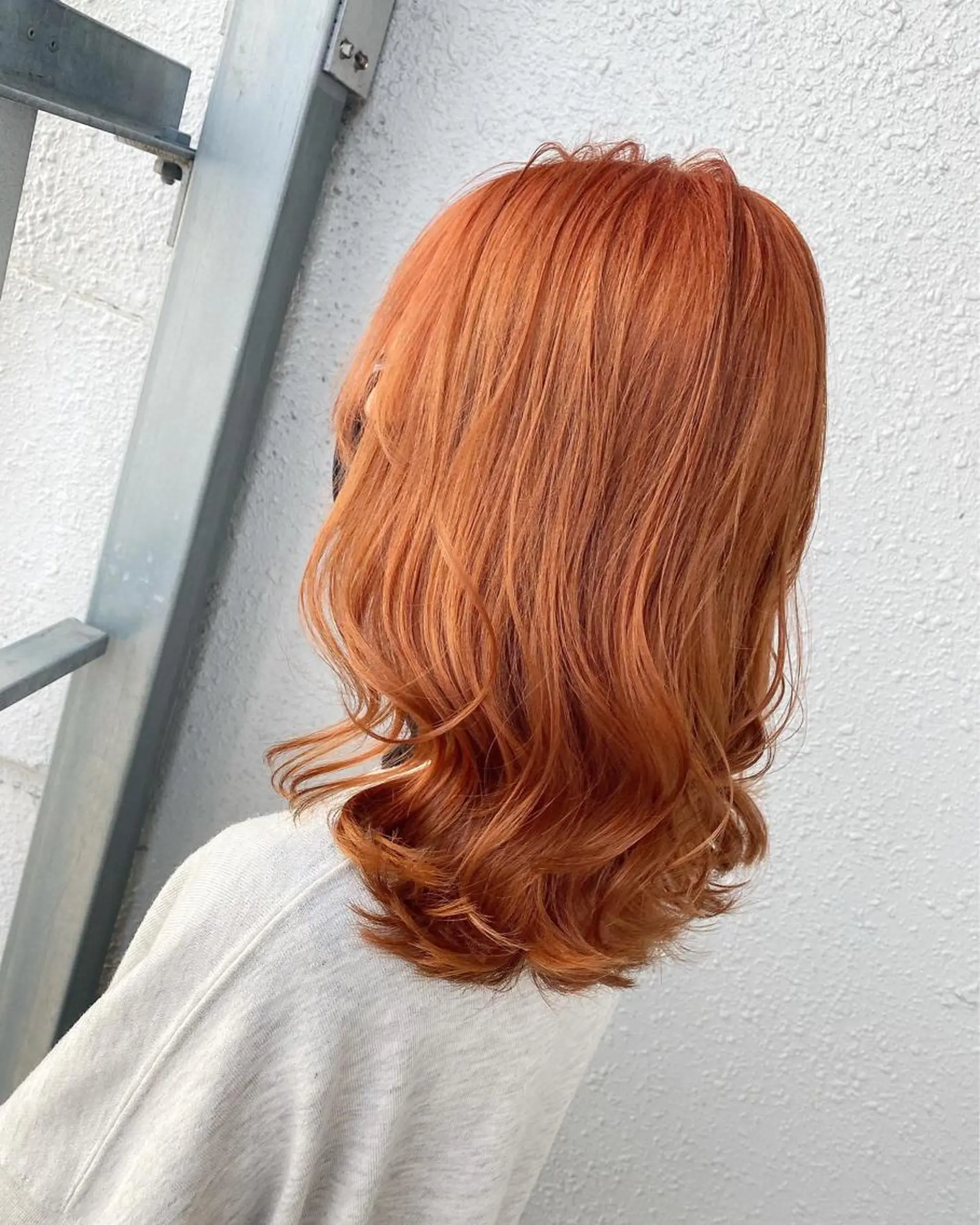 セミロング カラー ブリーチ ヘアカラー トリートメント 後藤紗英/髪質改善 /オリーブベージュのヘアスタイル