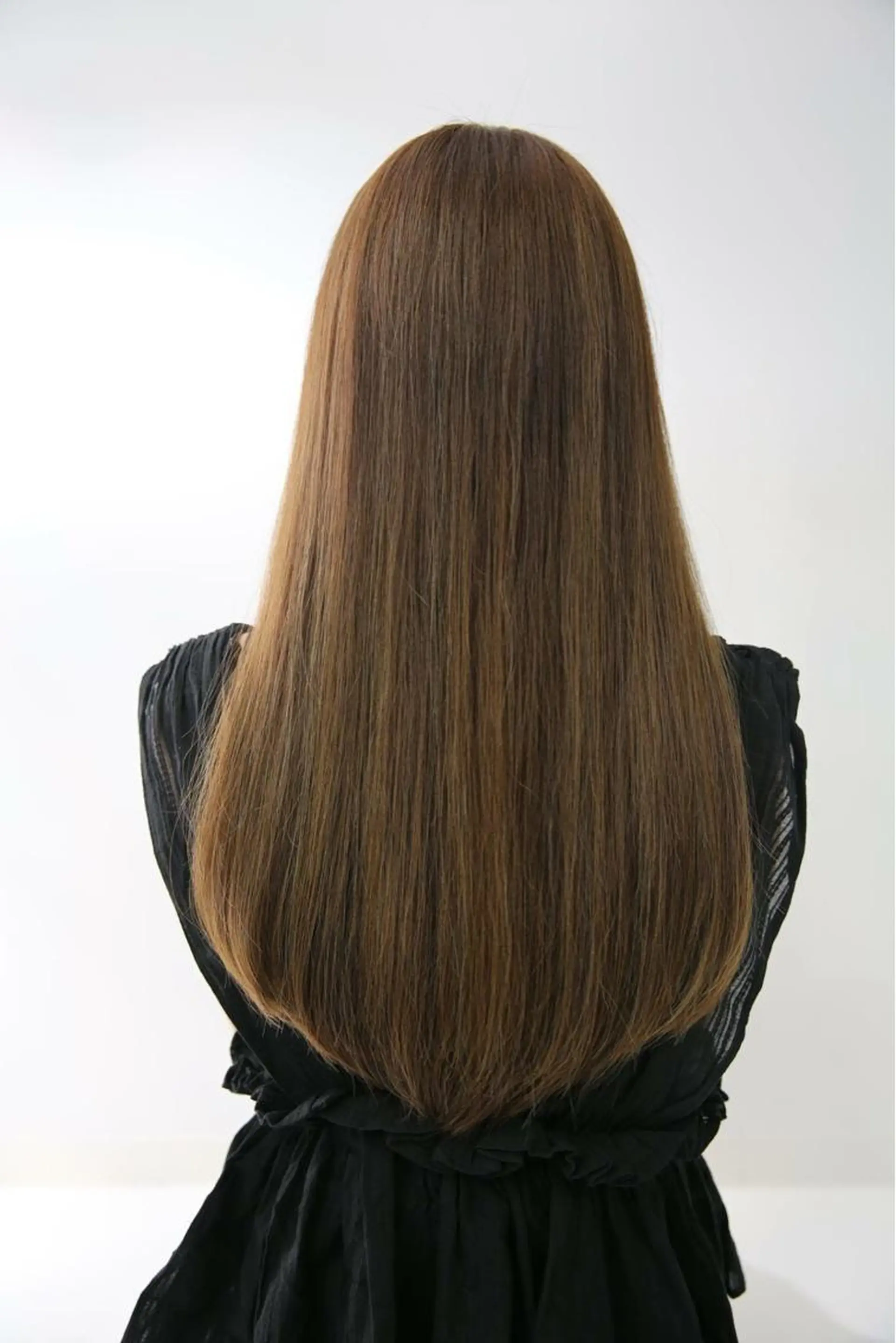 ロング ブリーチなしダブル/ レイヤーカット 小棹のヘアスタイル