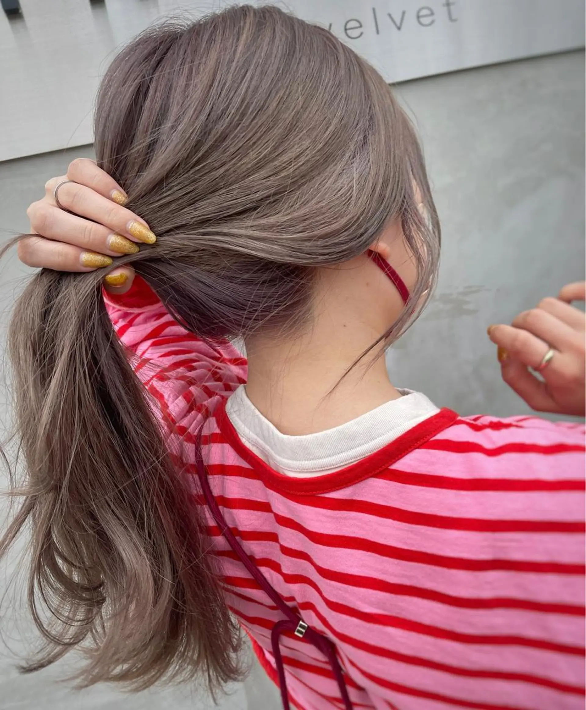 セミロング カラー ダブルカラー /まつ毛パーマ🎀のヘアスタイル