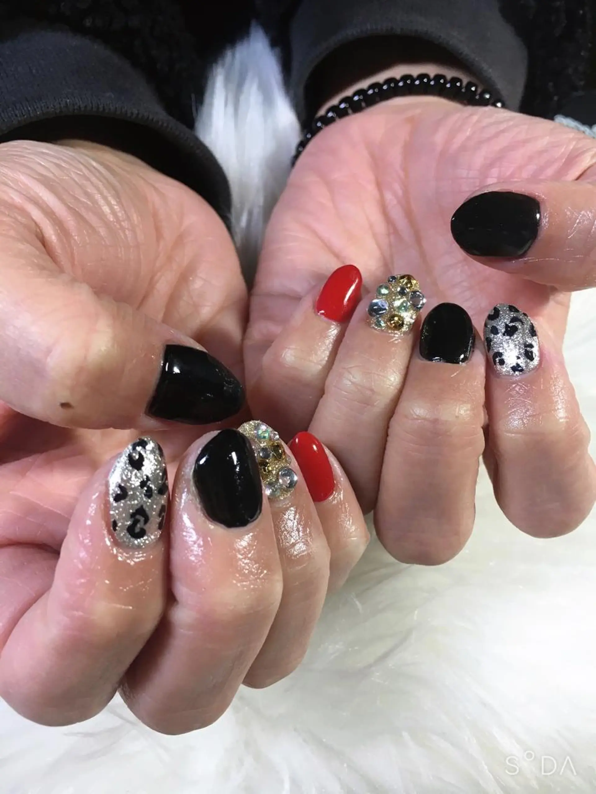 ネイル アニマル柄 miwa ミワのネイルデザイン