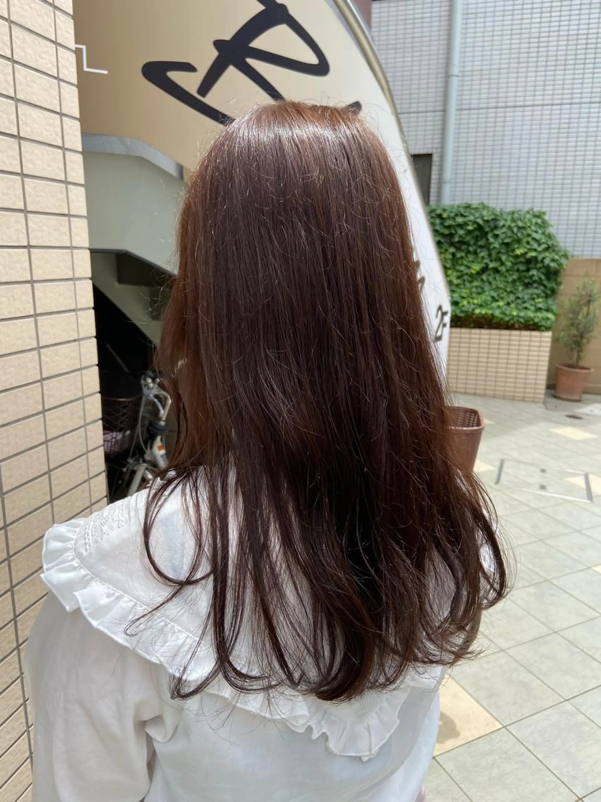 ロング カラー ヘアカラー トリートメント 菊地 美憂のヘアスタイル