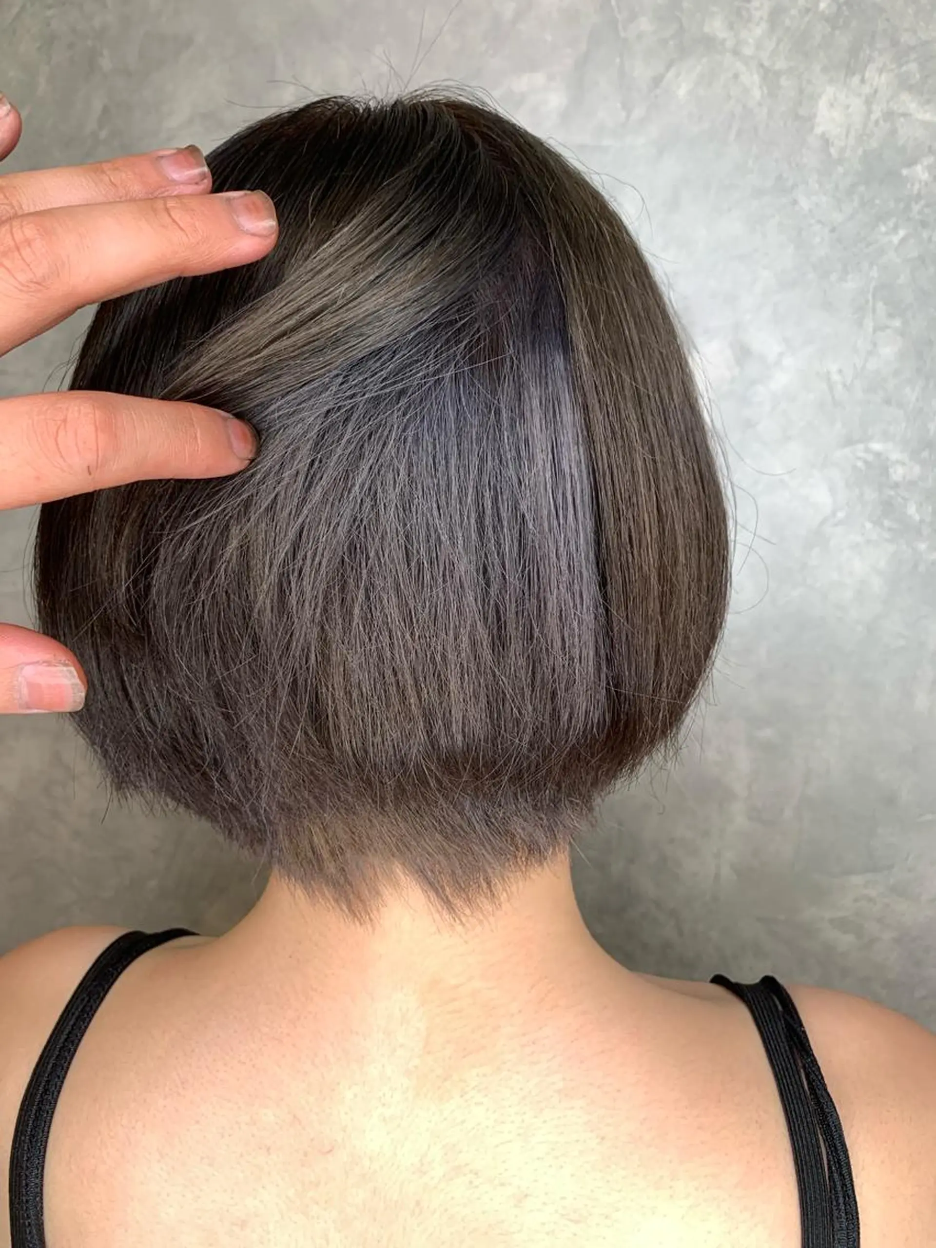 ショート 吹田 駿 髪質改善縮毛矯正のヘアスタイル