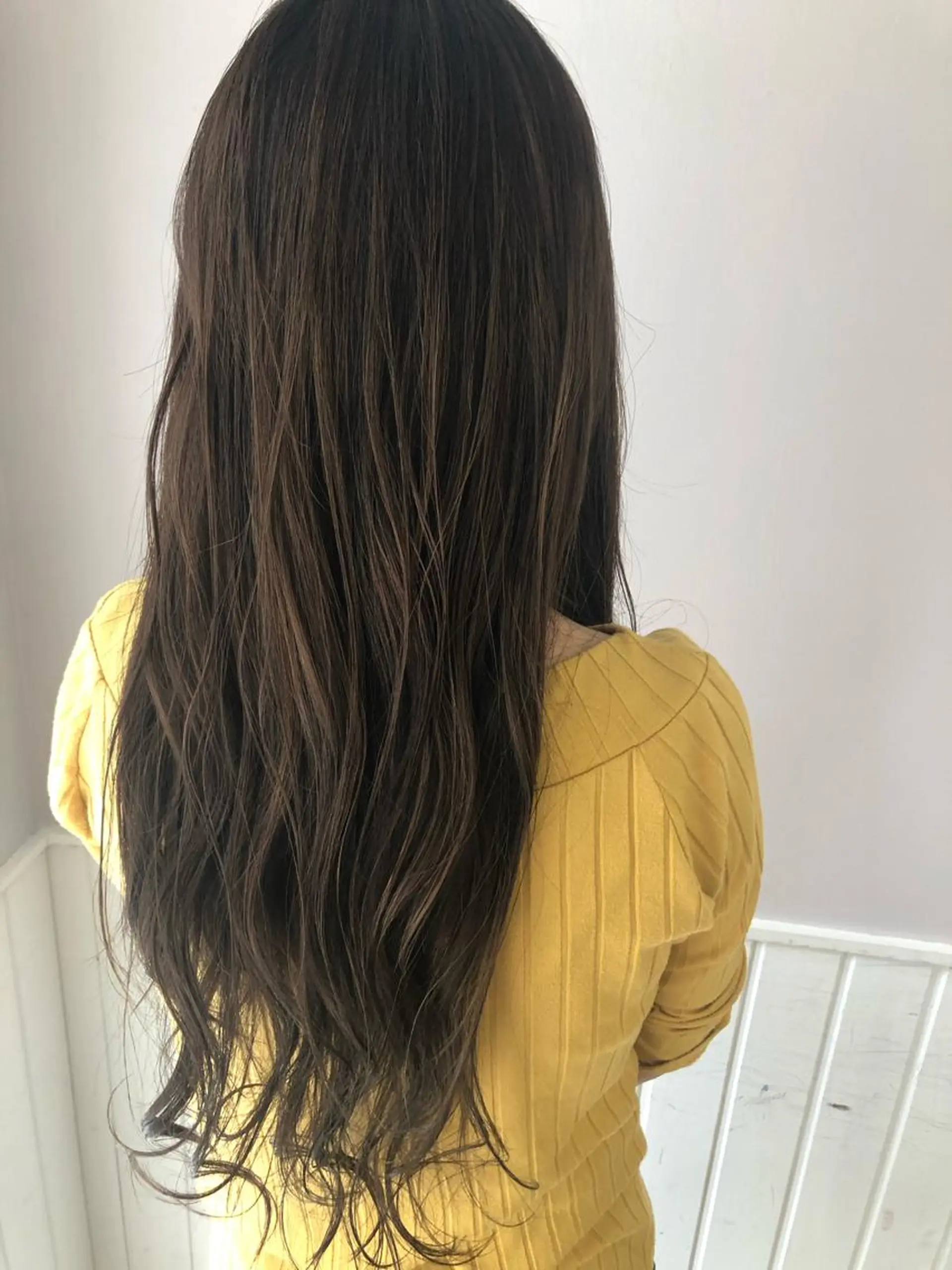 ロング カラー ヘアアレンジ 横浜Bob美容師🤎 ERINAのヘアスタイル