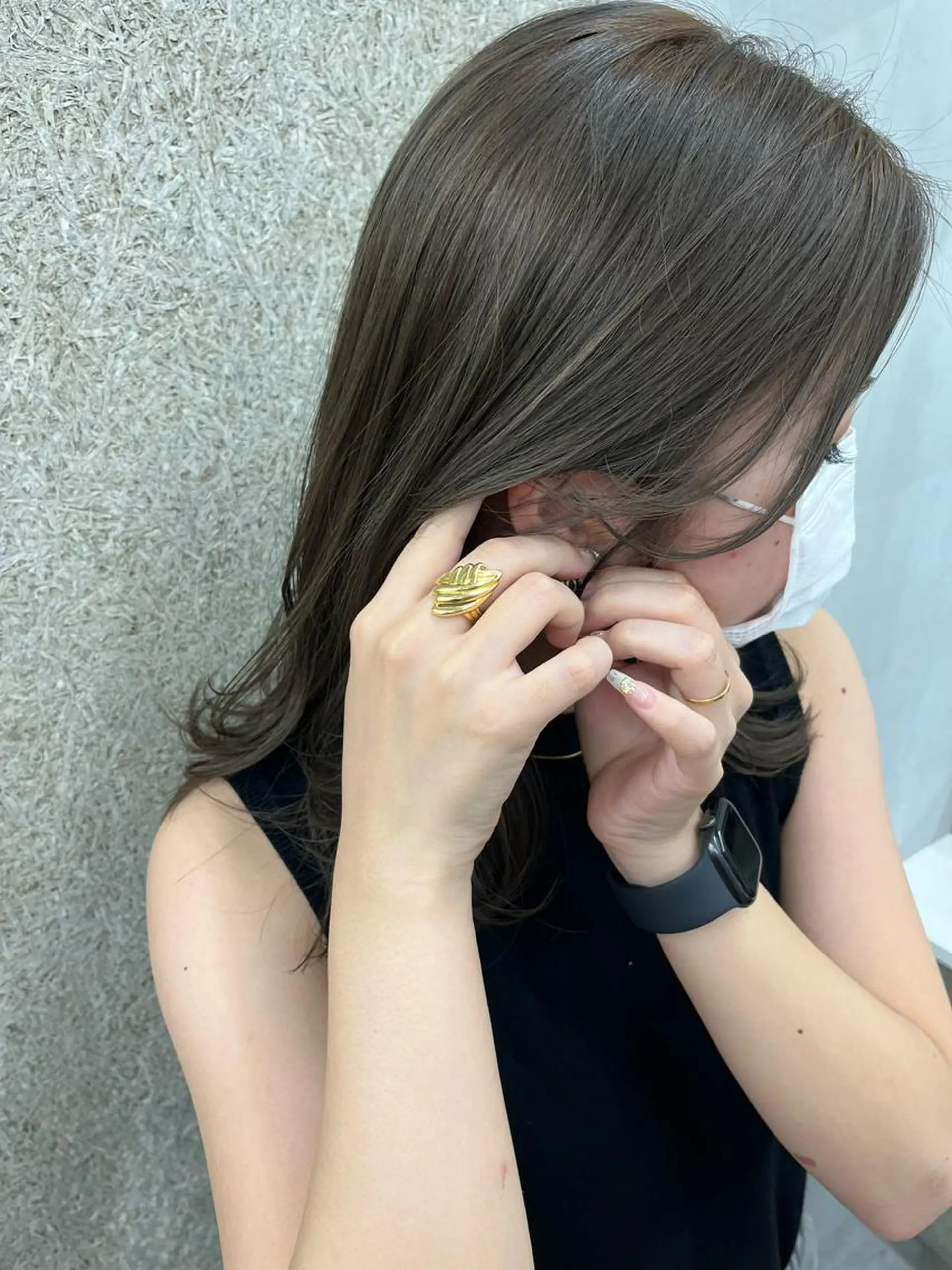 ミディアム カラー ヘアアレンジ カット ヘアカラー トリートメント SEA　浦安所属・浦安美容師🌈 Mayaのヘアスタイル