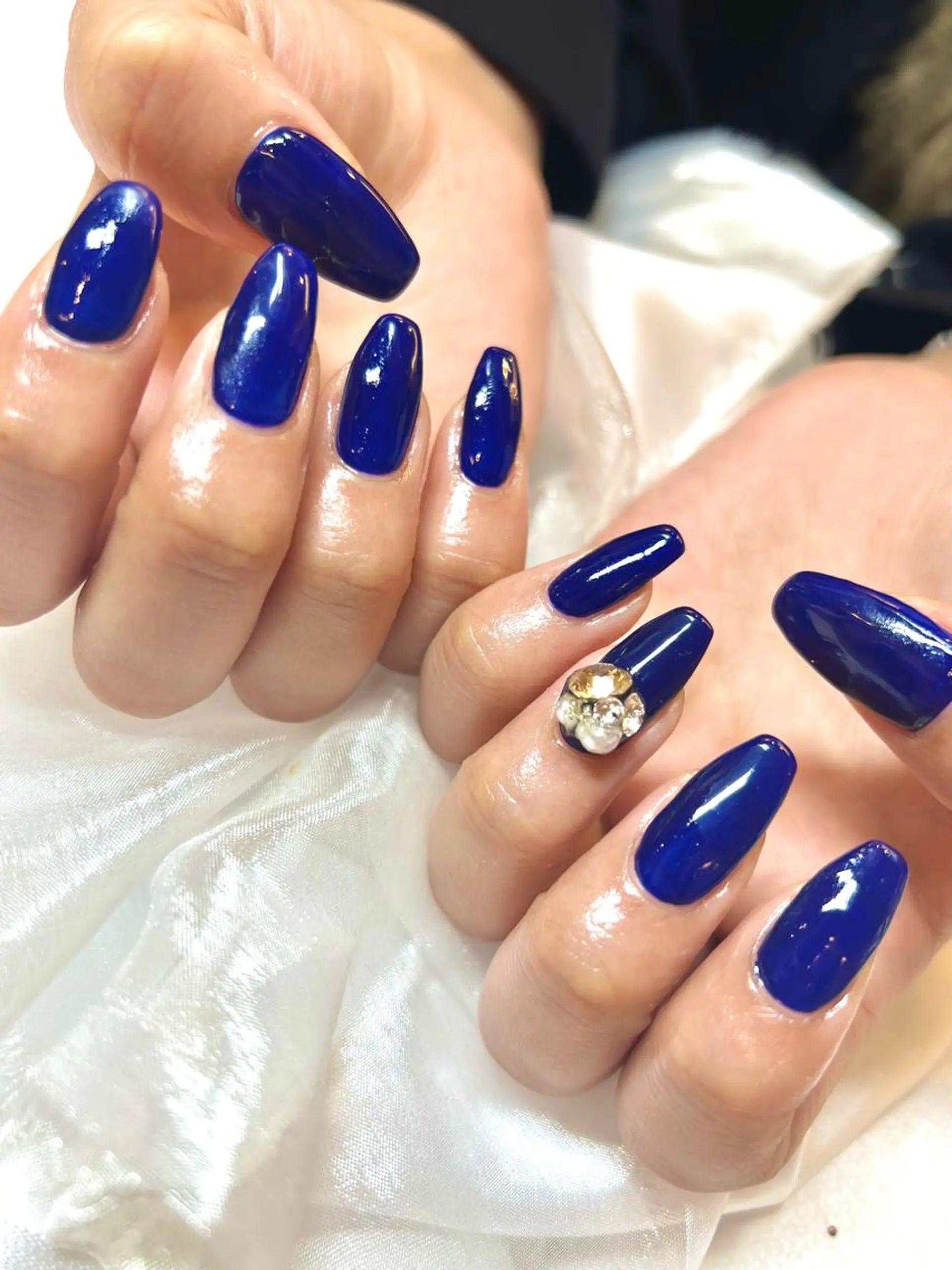 ネイル アートネイル オーロラネイル ジェルネイル 韓国ネイル ロングネイル ハンドネイル clover nailのネイルデザイン