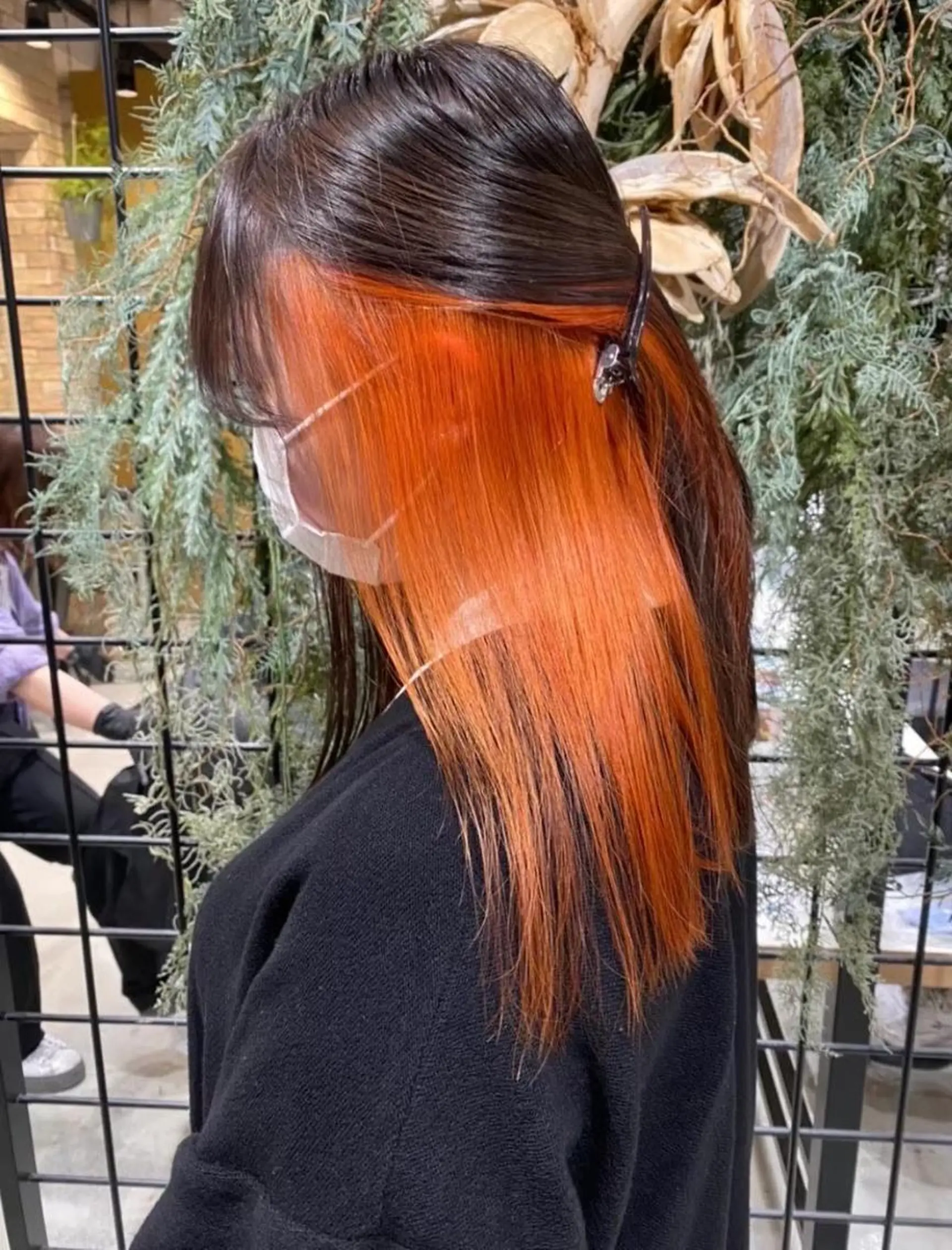 セミロング カラー インナーカラー KEEN吉祥寺所属・ハイトーンレイヤー 吉祥寺/nana🎀のヘアスタイル