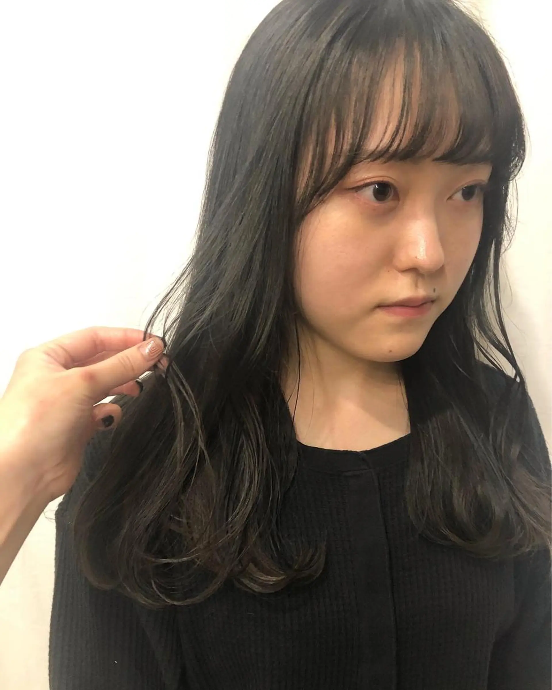 ミディアム カラー ブリーチ ボブ/ミニボブ/ 立河今日子のヘアスタイル