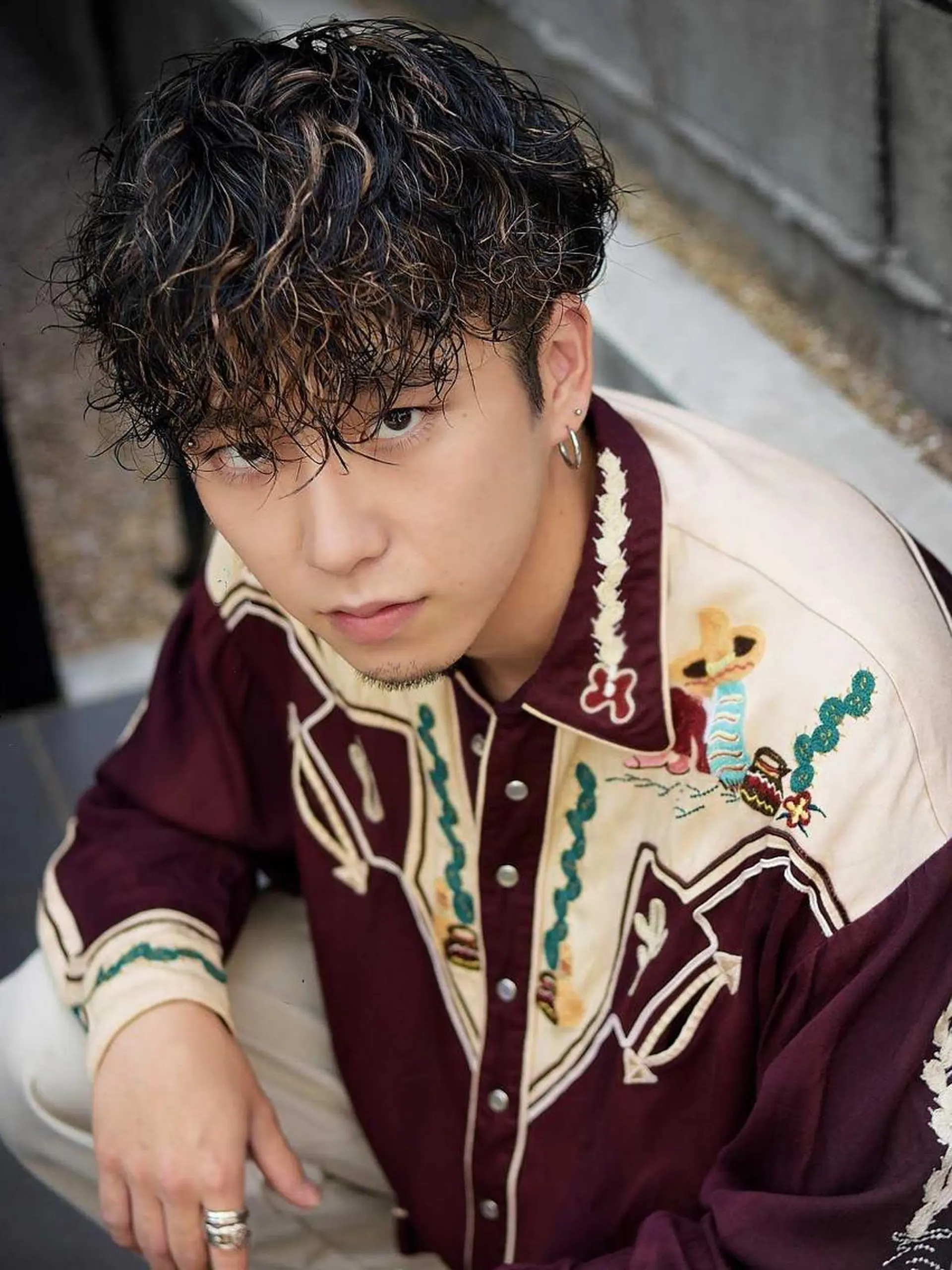 パーマ メンズ beauty: beast 大名店のヘアスタイル