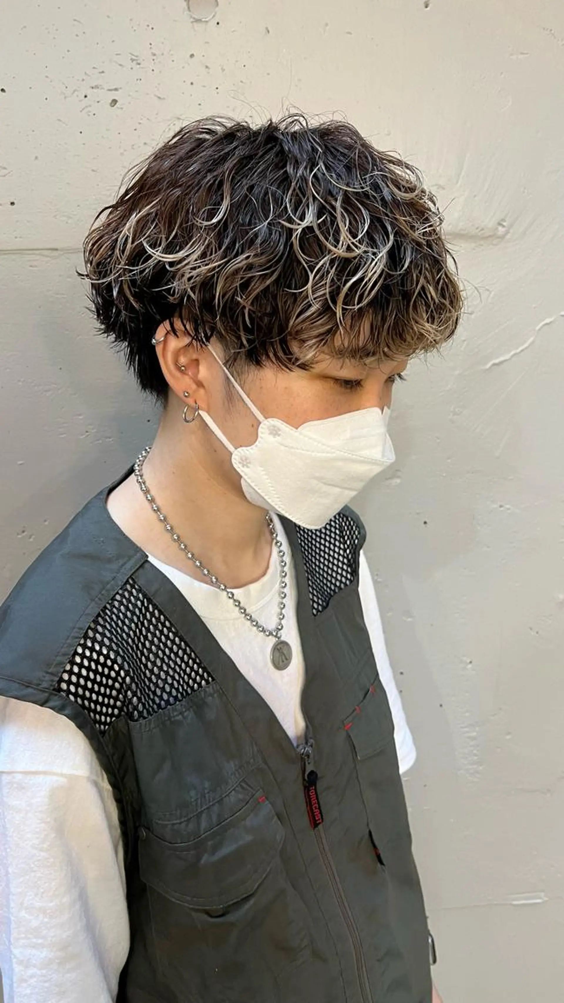 パーマ メンズ カット パーマ .Hallis所属・🔥メンズ特化🔥 永瀬椋のヘアスタイル