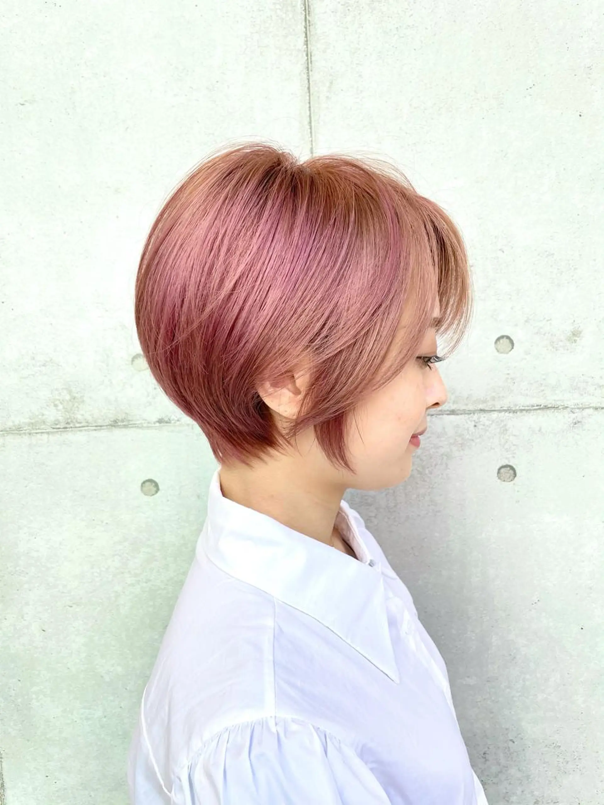 ショート ショート白髪染め無料 ／河瀬謙介のヘアスタイル