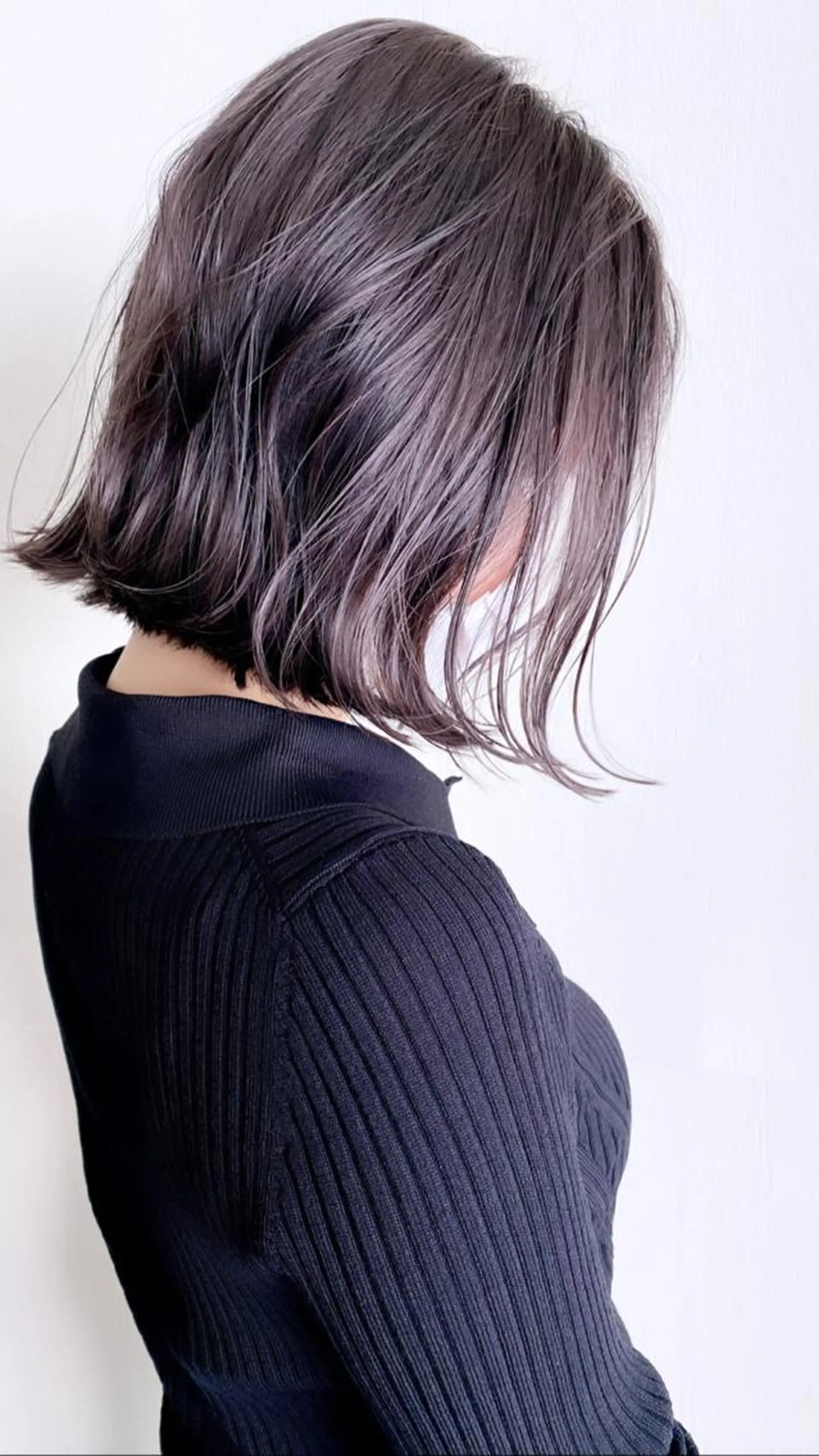 ミディアム カット ヘアカラー トリートメント LOVESTOIKE 堂本のヘアスタイル