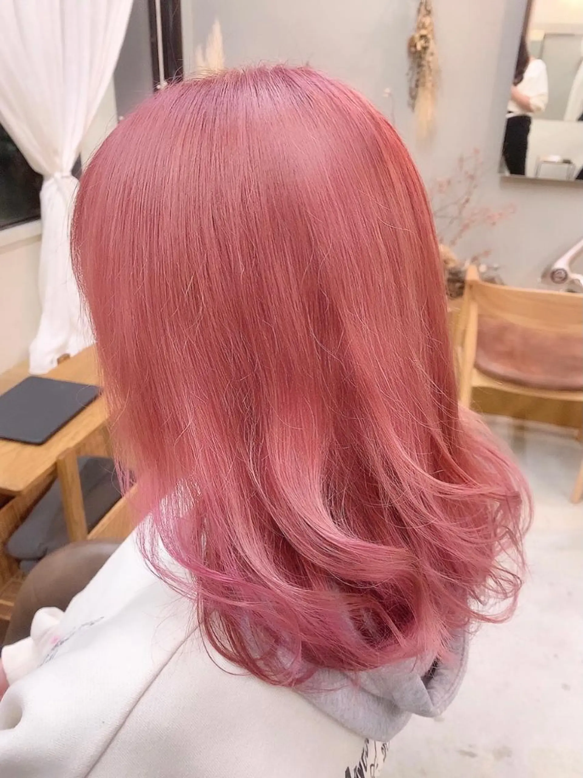 セミロング カラー ブリーチ 🌷花屋併設🌷 西松さらのマツエク・マツパデザイン