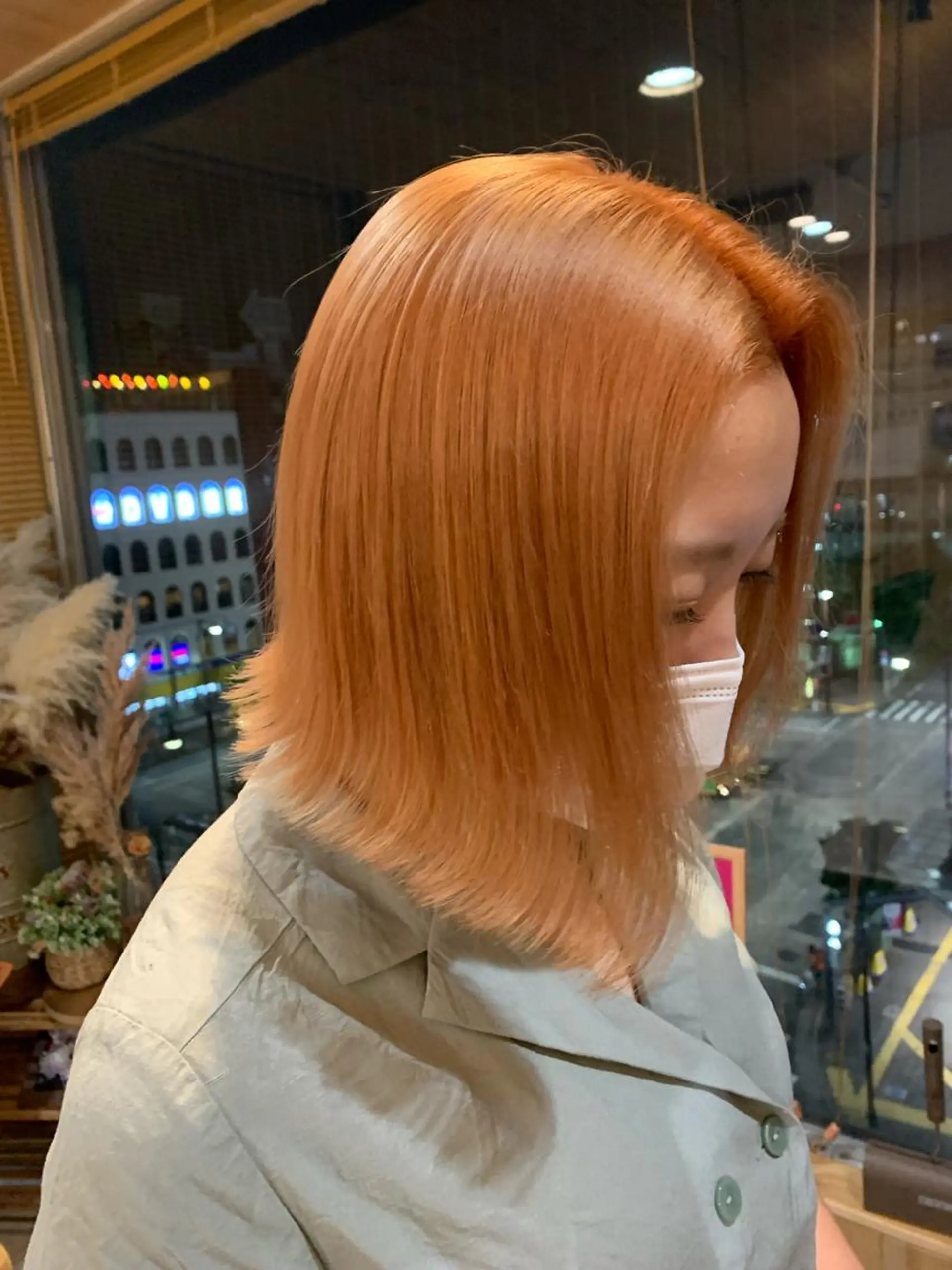 ミディアム カット ヘアカラー 高山 滉太のヘアスタイル