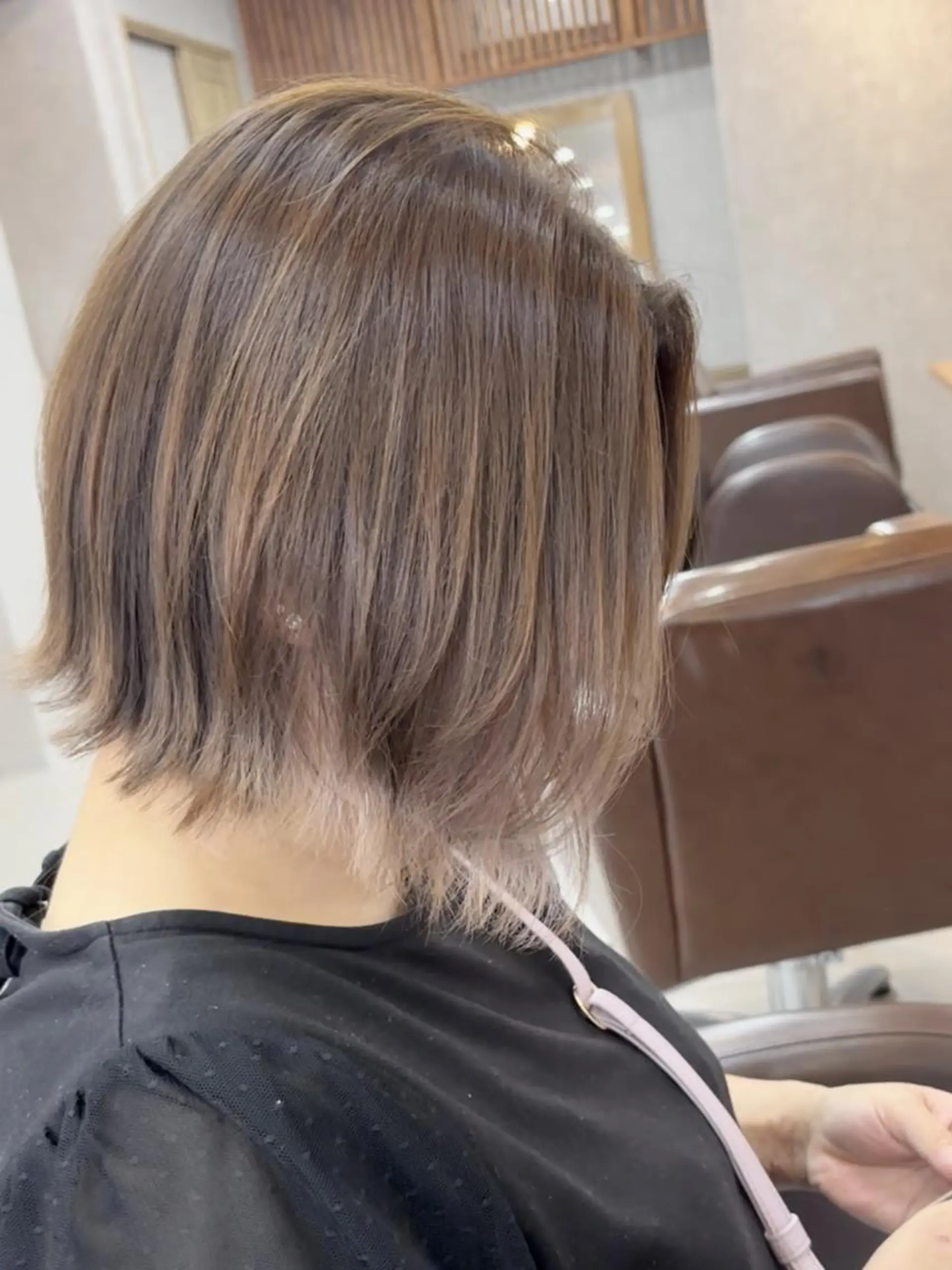 カラー ブリーチカラー🌈 嘉名 真樹のヘアスタイル