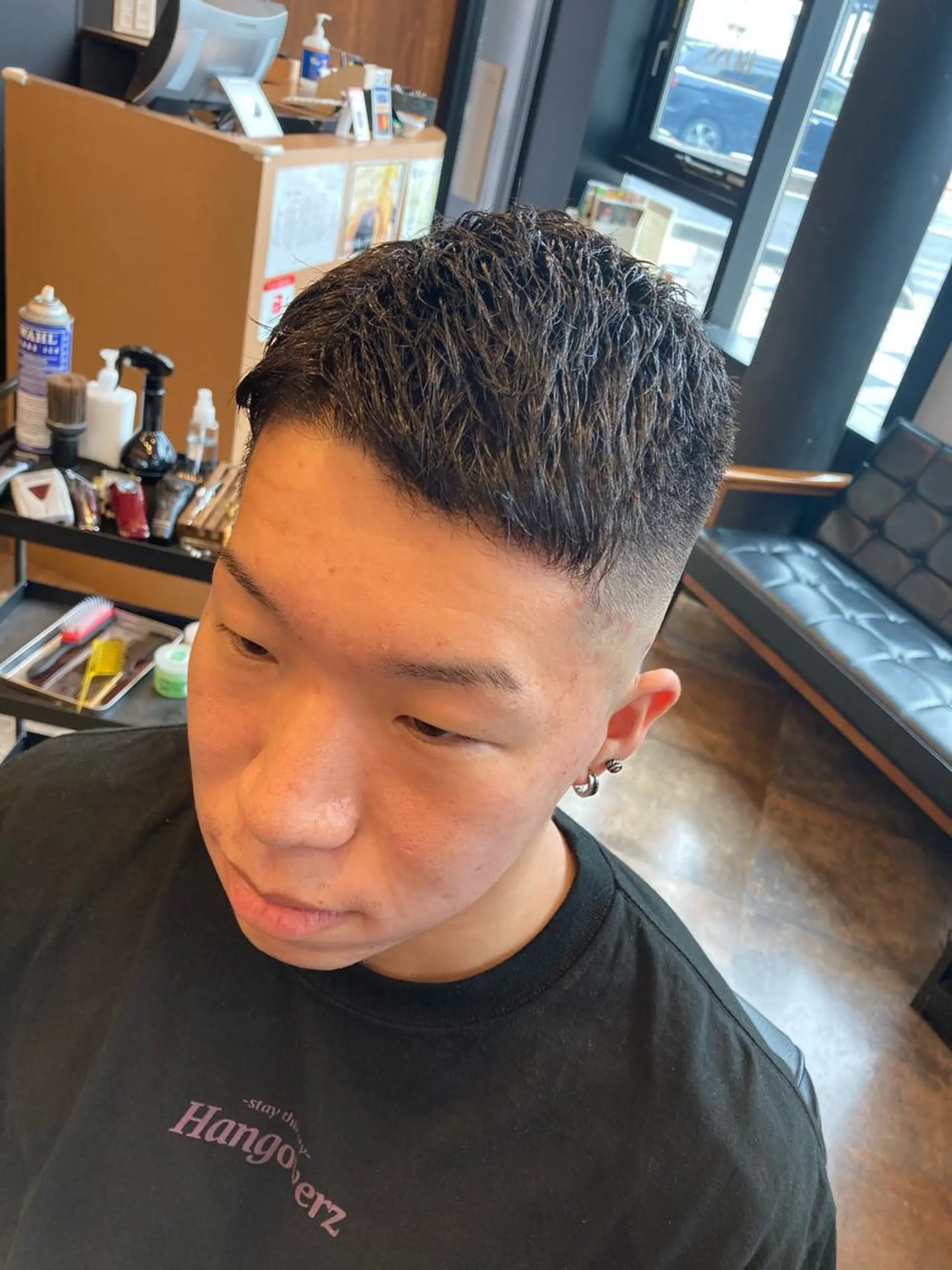 ショート カット 佐藤 匠悟のヘアスタイル