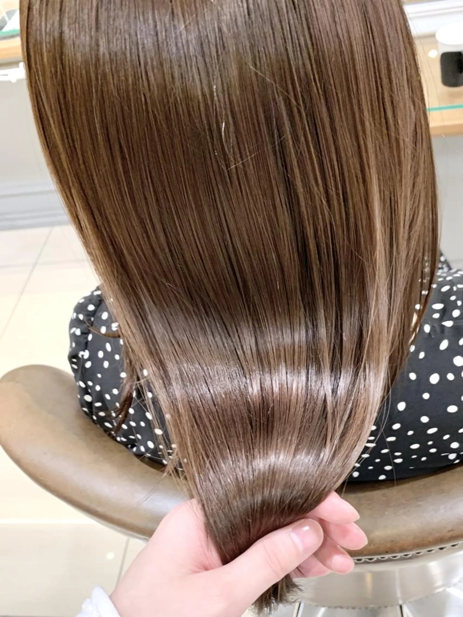 ロング 髪質改善 トリートメント 山下 直人のヘアスタイル