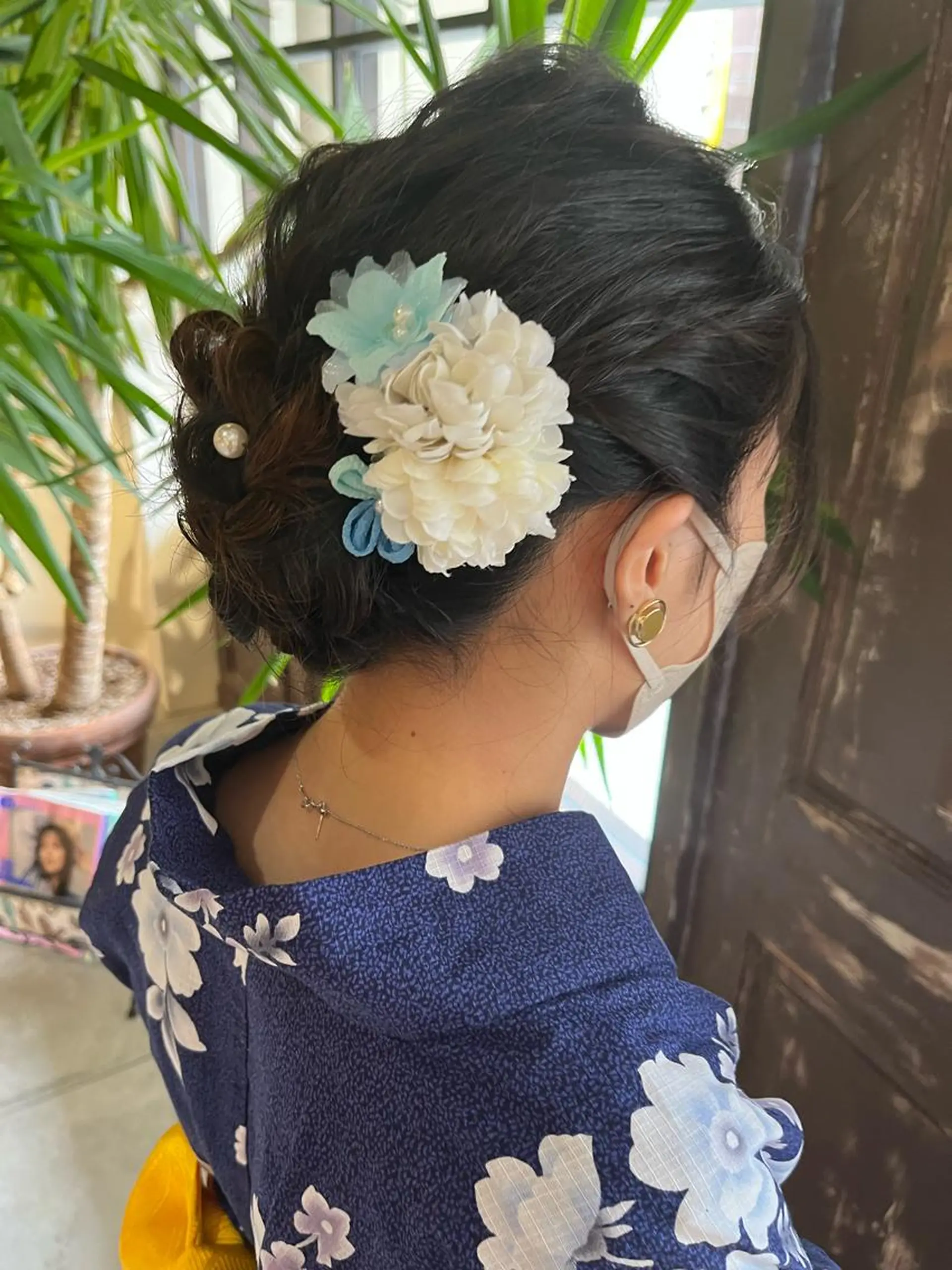 ヘアアレンジ 浴衣 ヘアセット 川越 輝梨奈のヘアスタイル