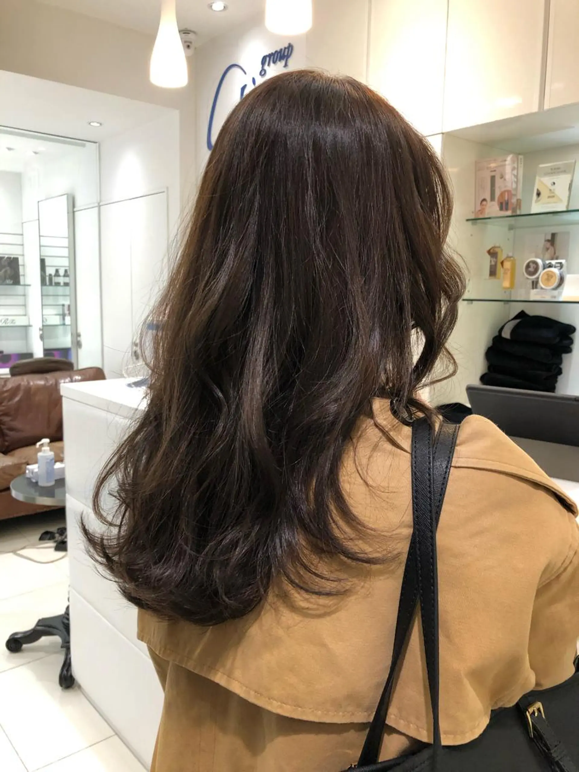 ロング カラー 透明感カラー nex the salon CURE所属・大野 仁のヘアスタイル