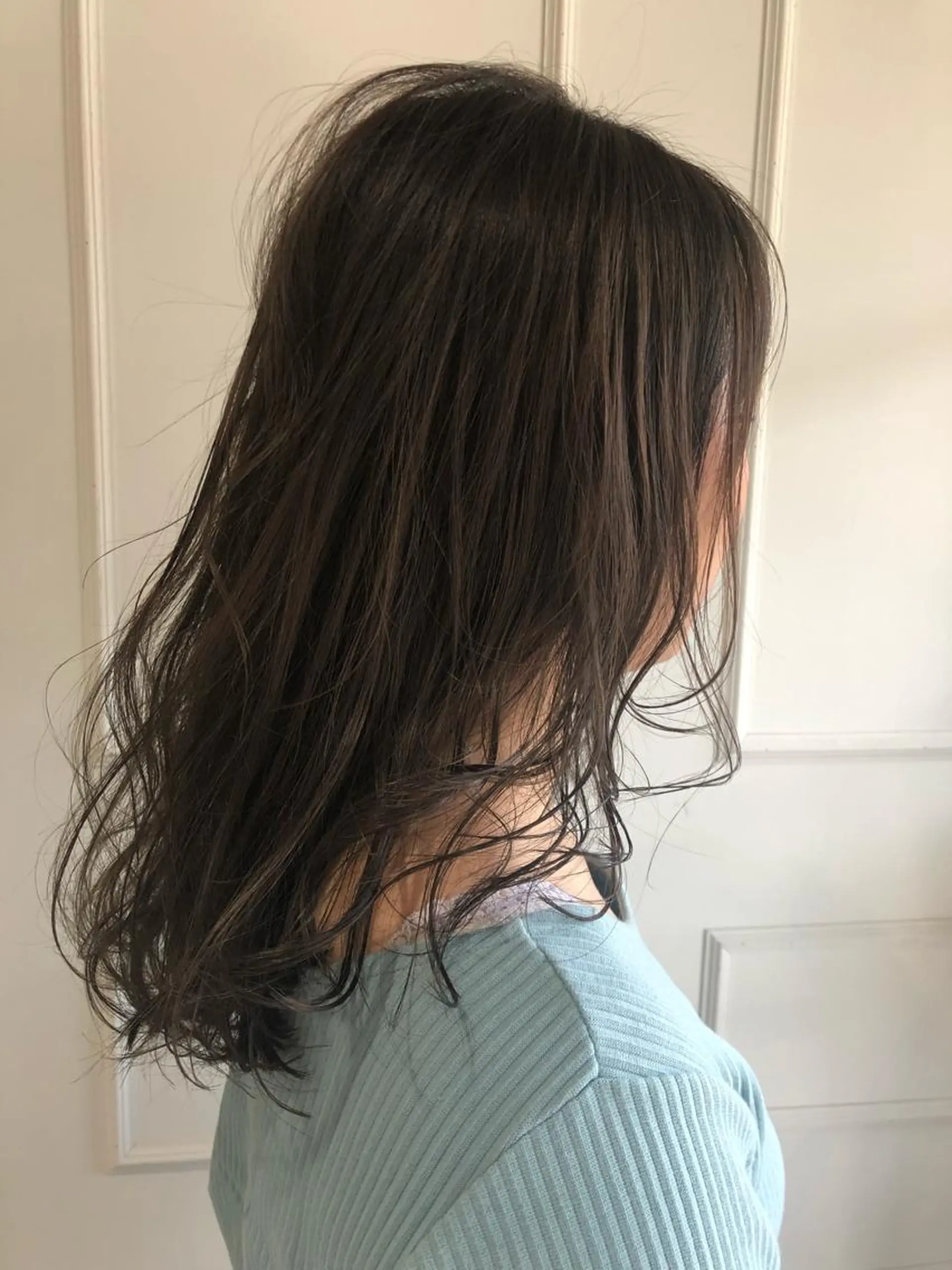 セミロング カラー 透明感カラー ハイライトカラー ハイライト 【ショート特化】 森本　祐太のヘアスタイル