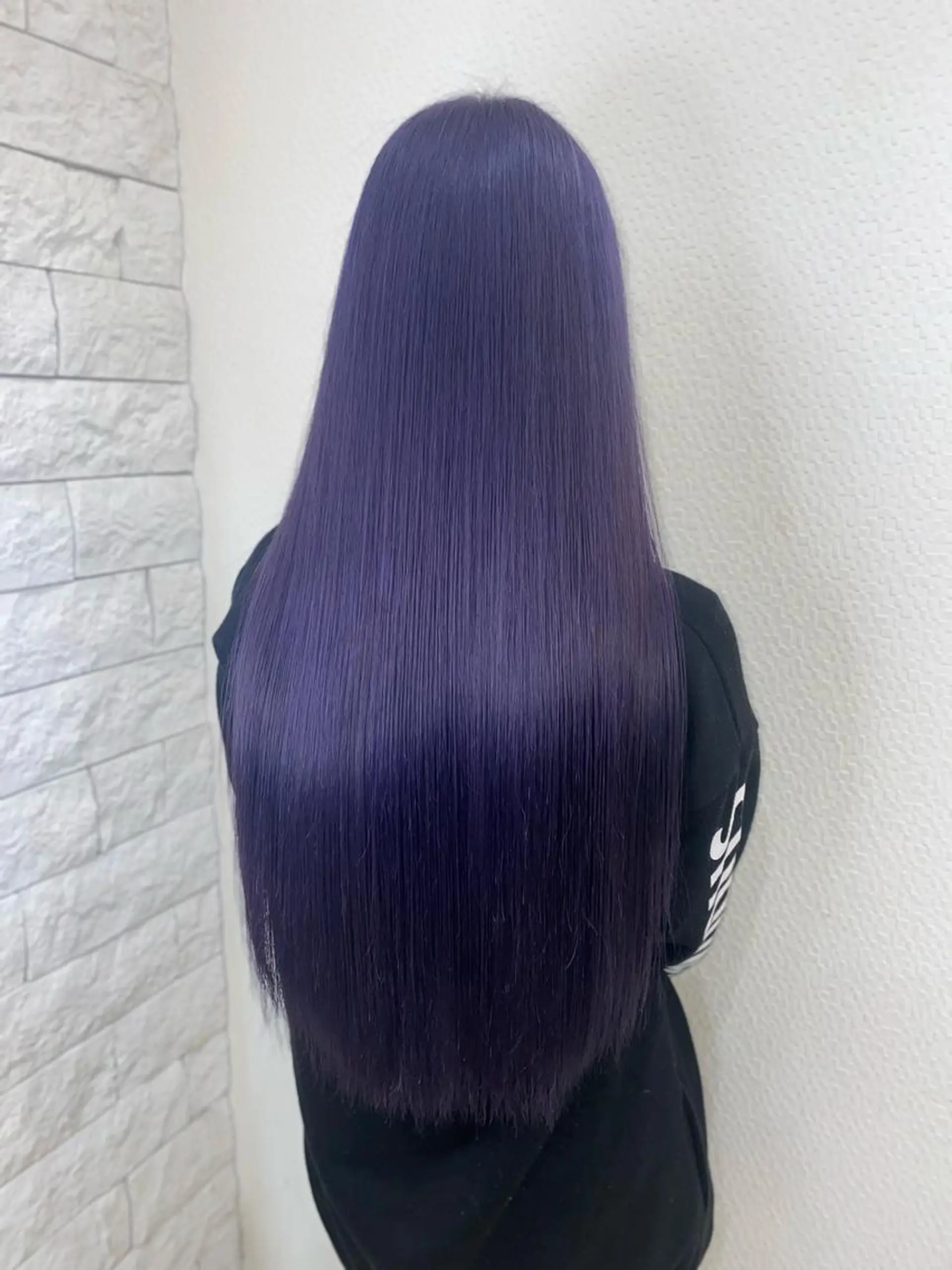 ロング ヘアカラー ゆぴ☾‪/推しカラー /ハイトーンのヘアスタイル