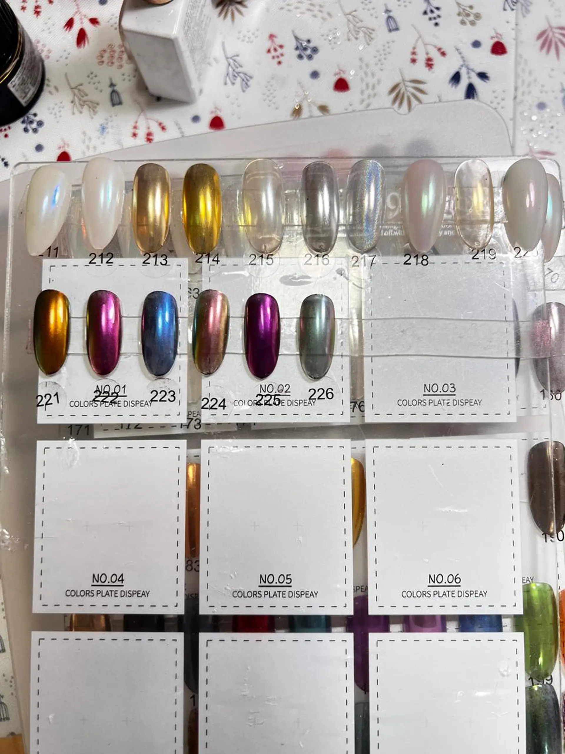 ネイル ミラーネイル 米澤 ハナユキのネイルデザイン