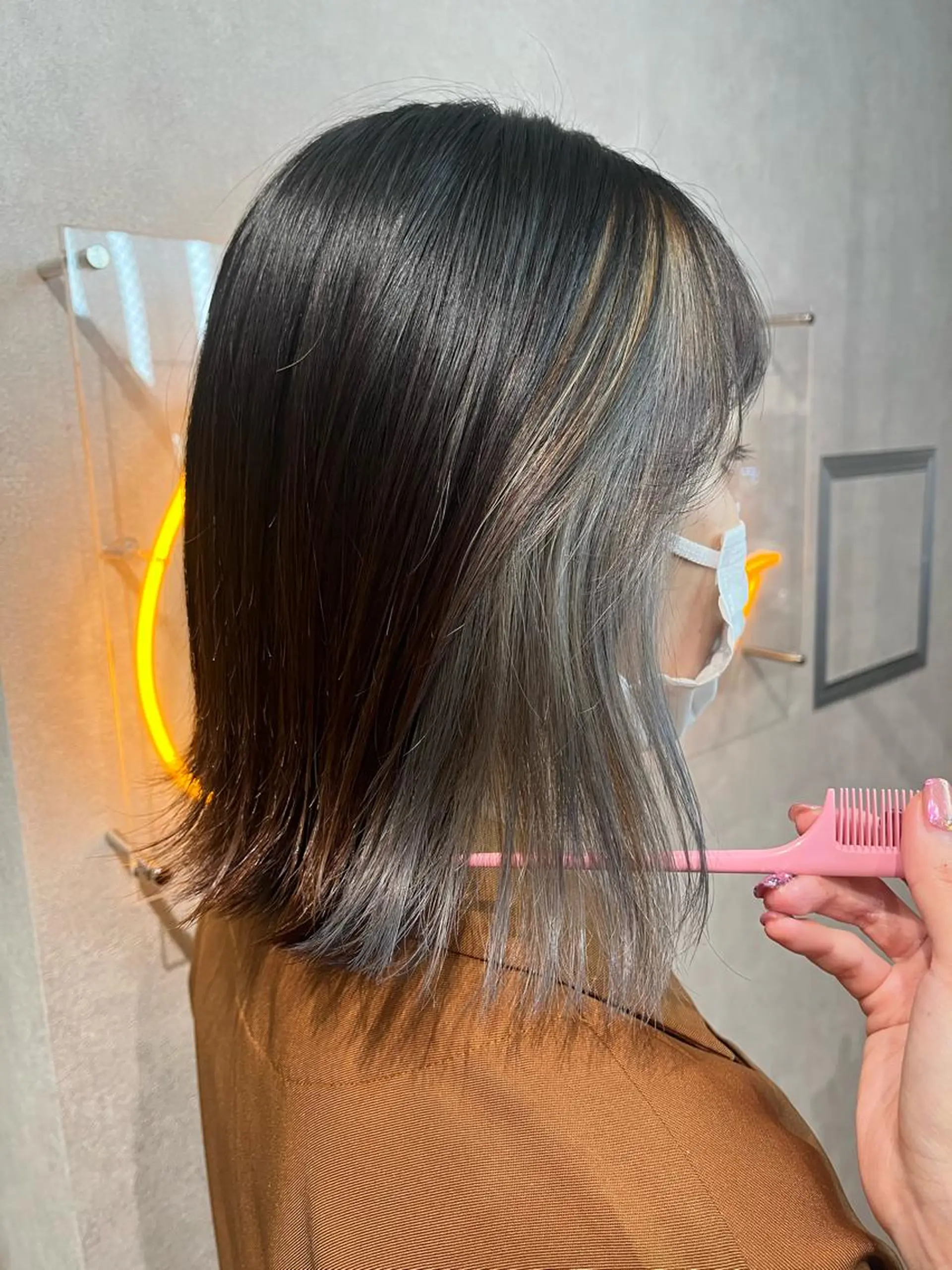 カラー インナーカラー ∴Sanae. ∴ トータルビューティーのネイルデザイン