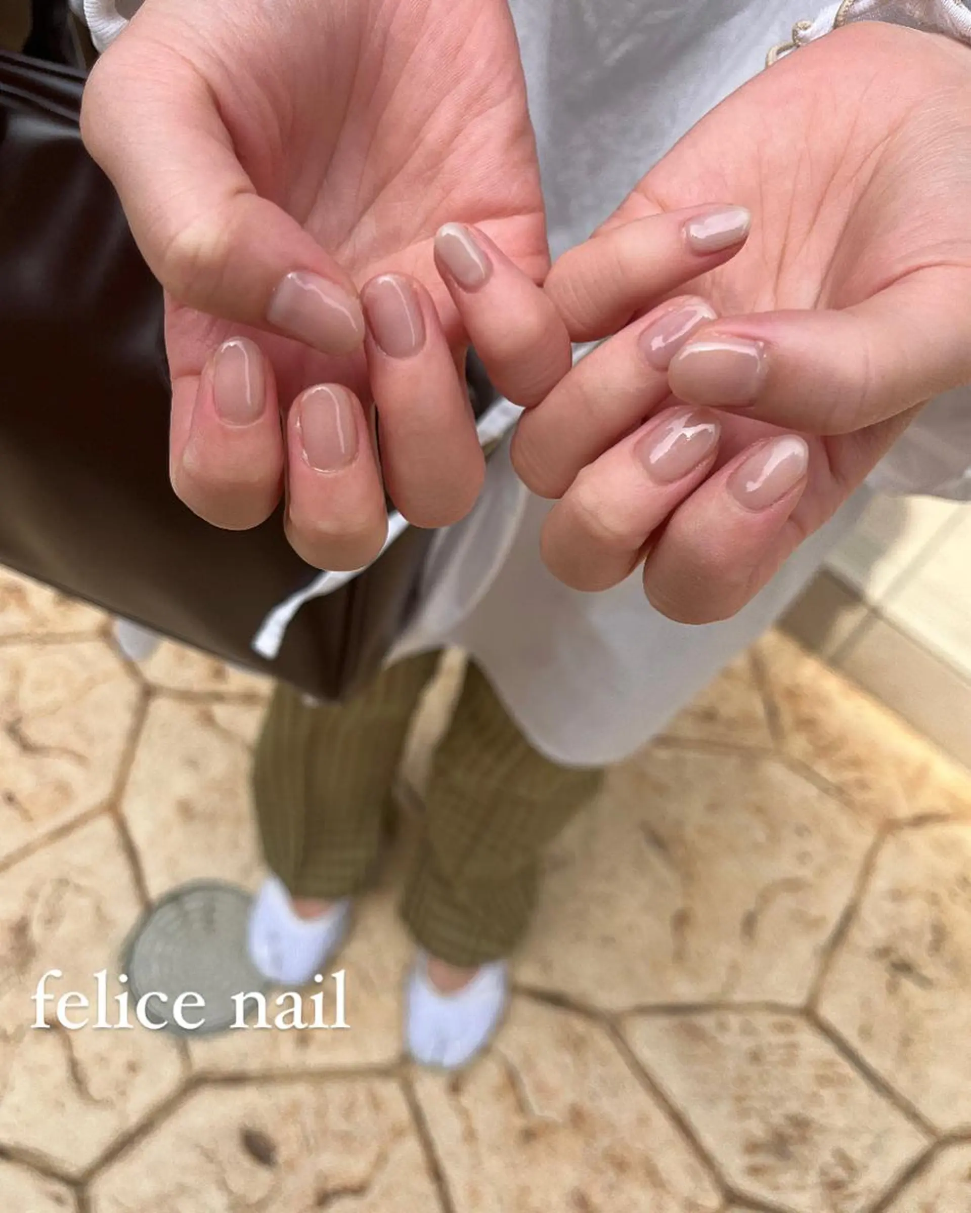 ネイル ワンカラーネイル felice nailのネイルデザイン