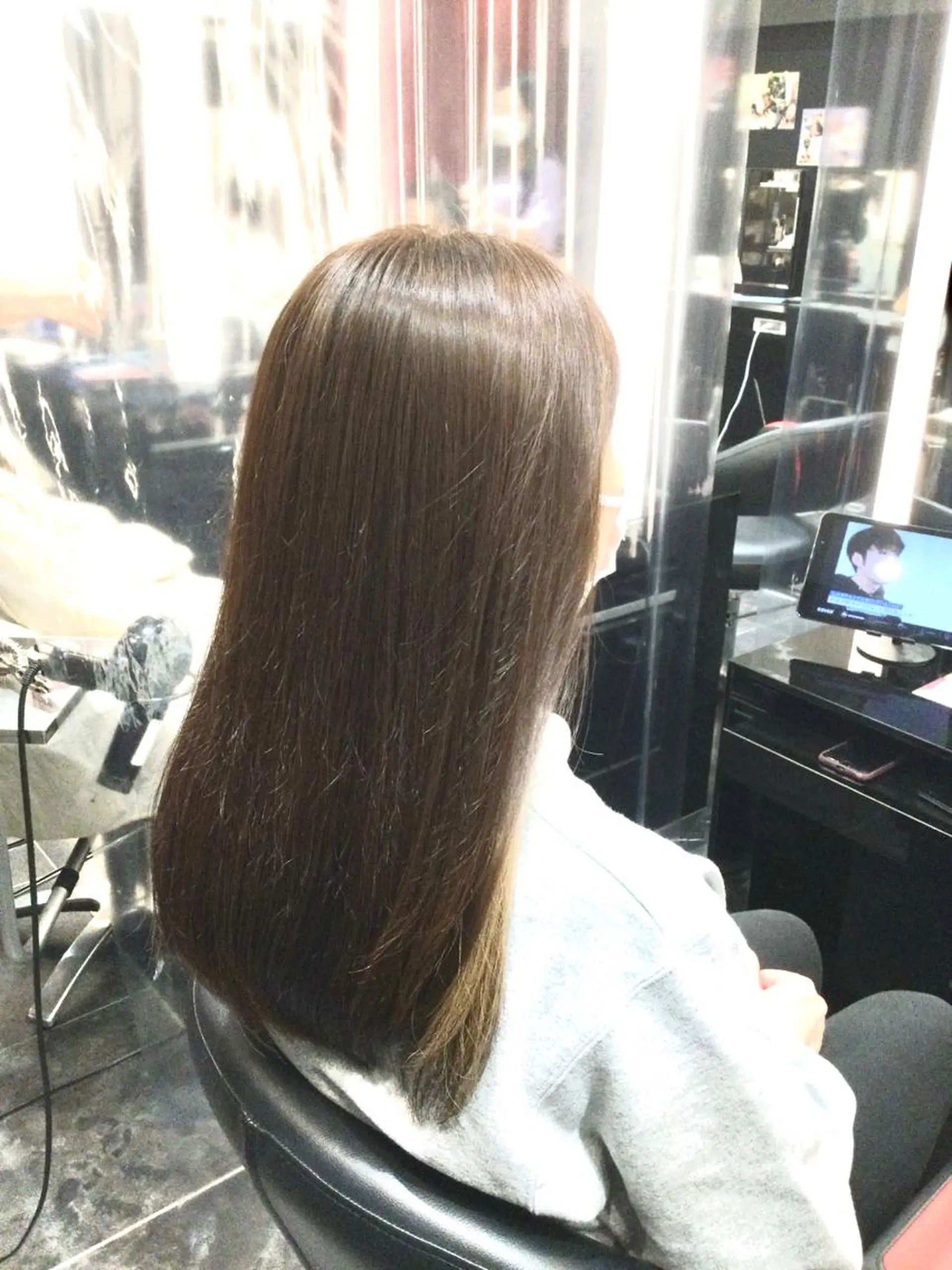 ロング カラー Annon プライベートサロンのヘアスタイル