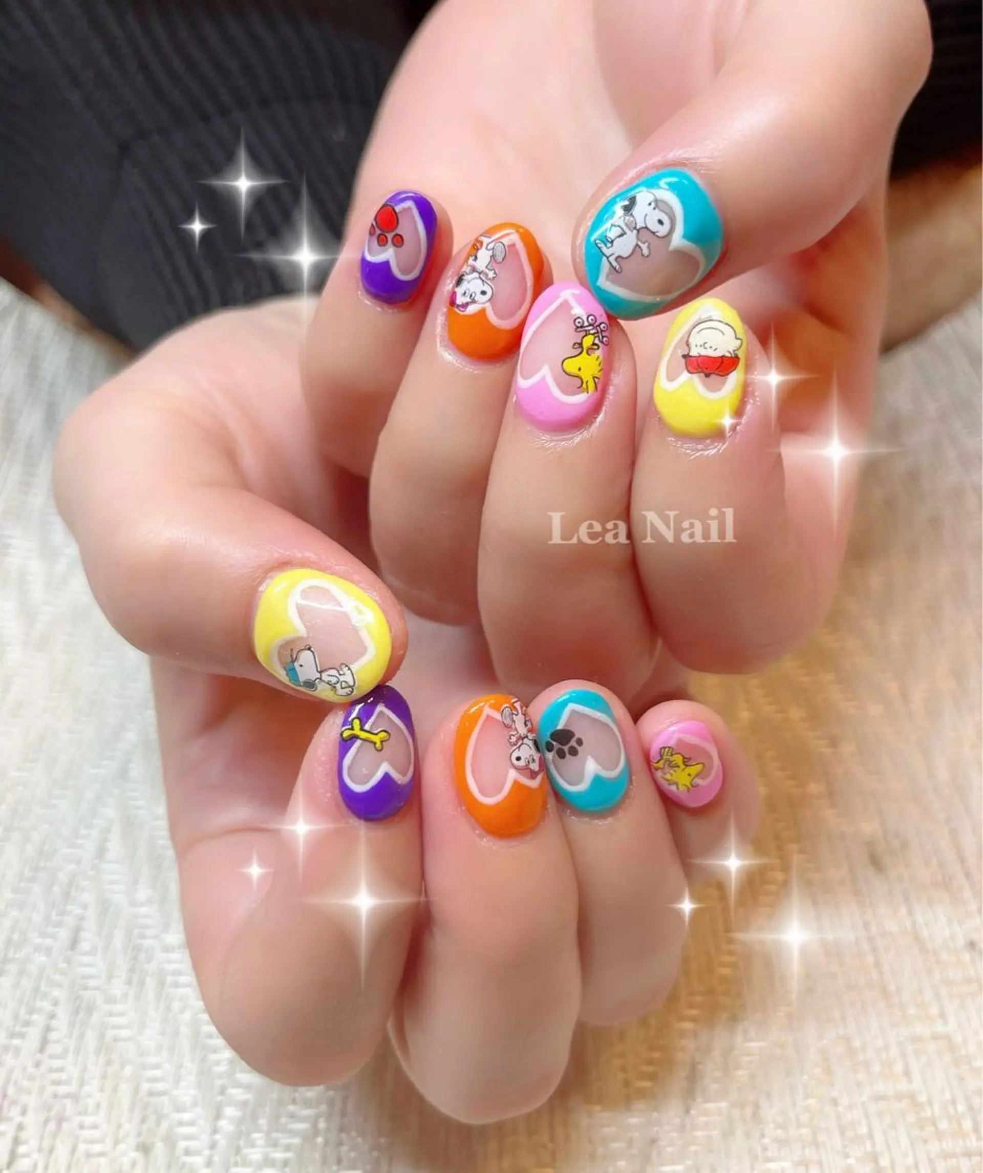 ネイル ハート Lea Nailのネイルデザイン
