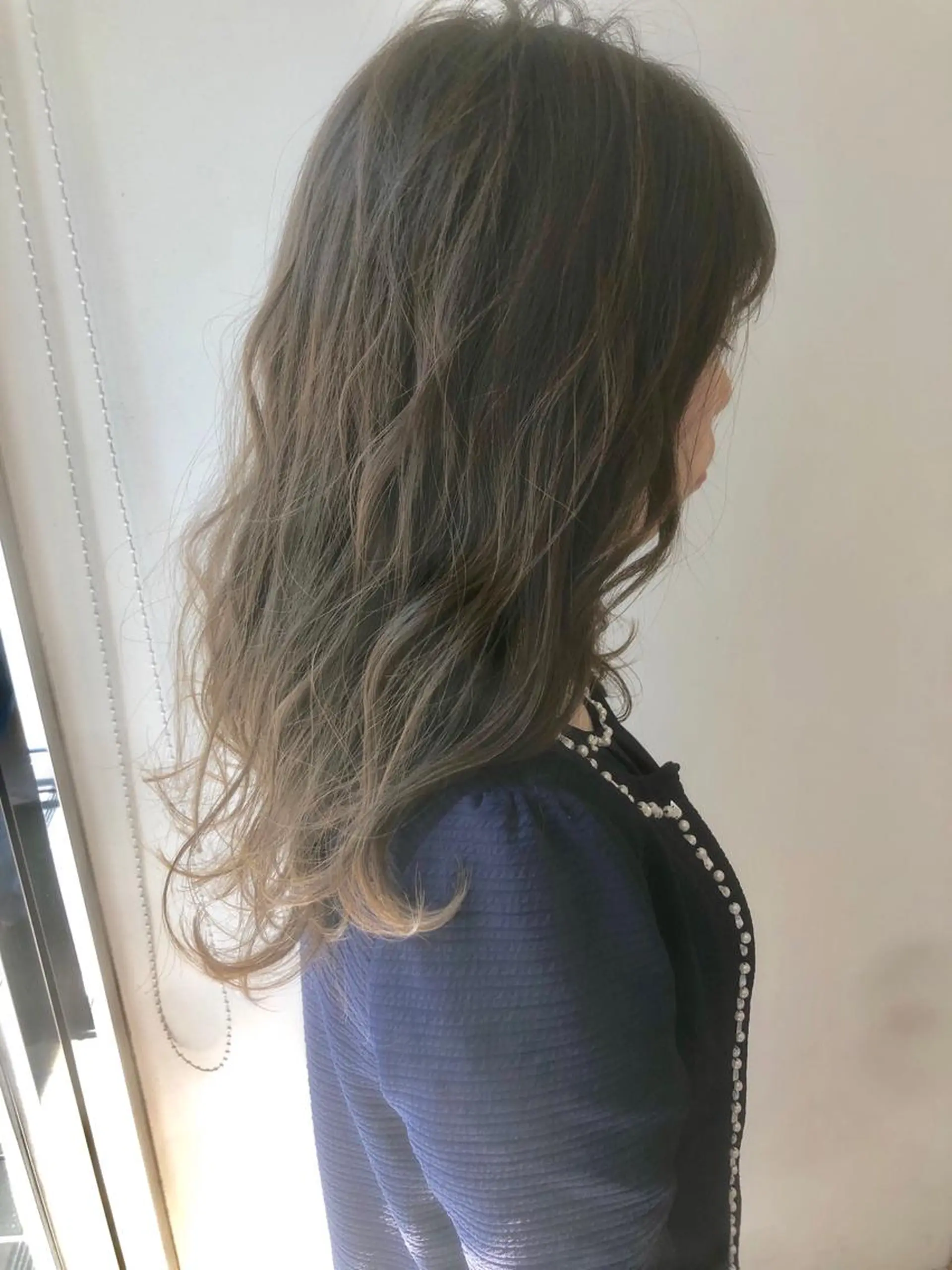 セミロング ヘアカラー 【髪質改善】 川津翔太のヘアスタイル