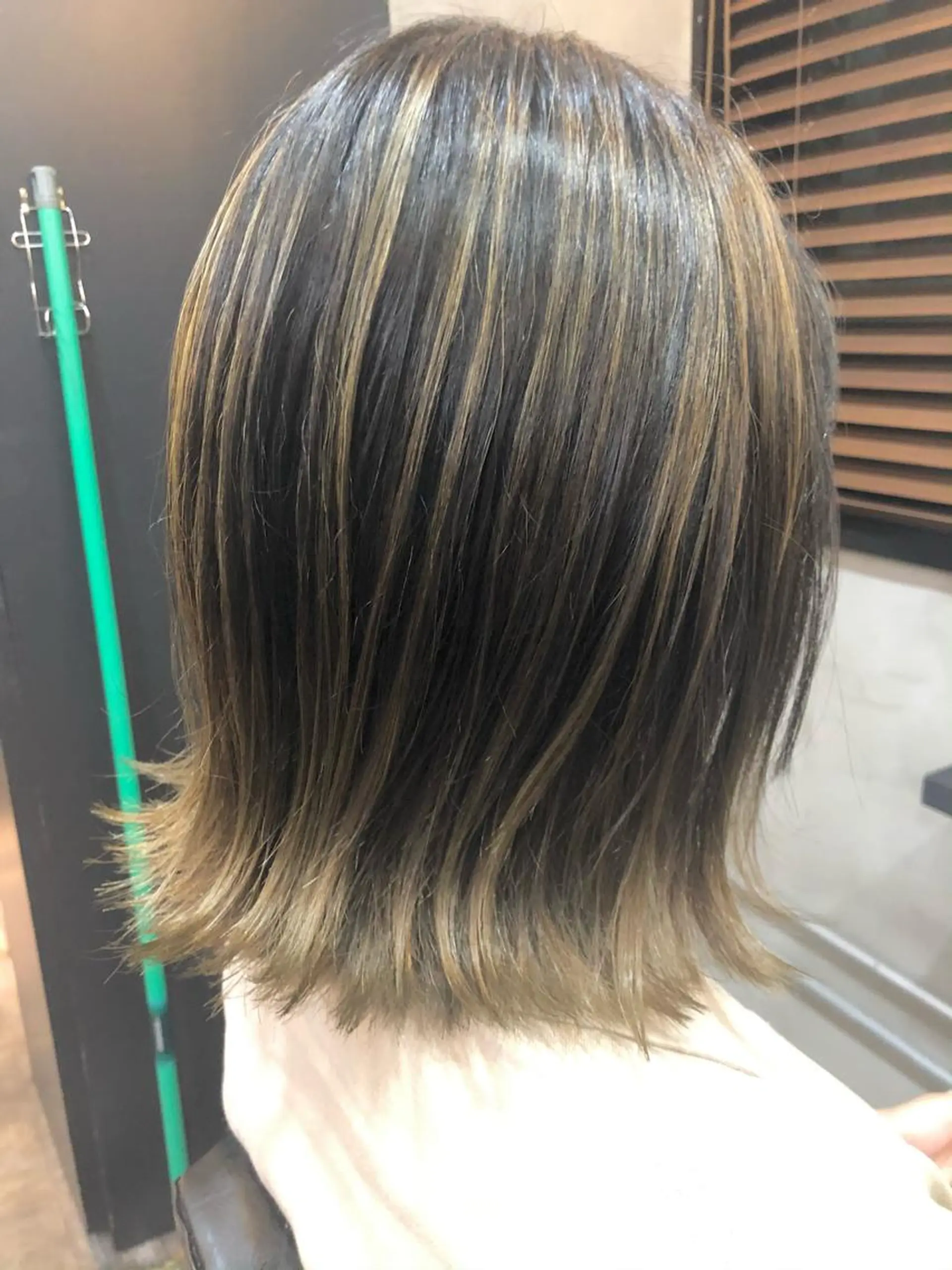 ショート カラー バレイヤージュ レイヤーカット カット ヘアカラー トリートメント La fith 店長 城谷颯人のヘアスタイル