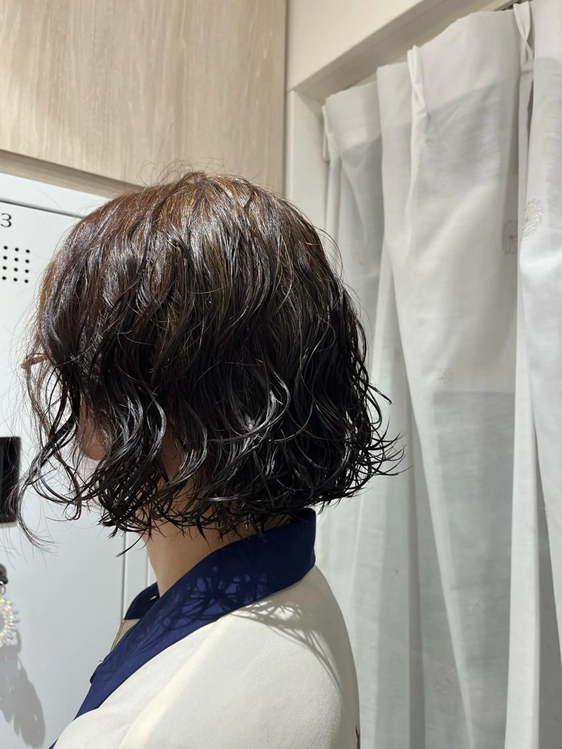 ミディアム パーマ MYA 🤍kanaのヘアスタイル
