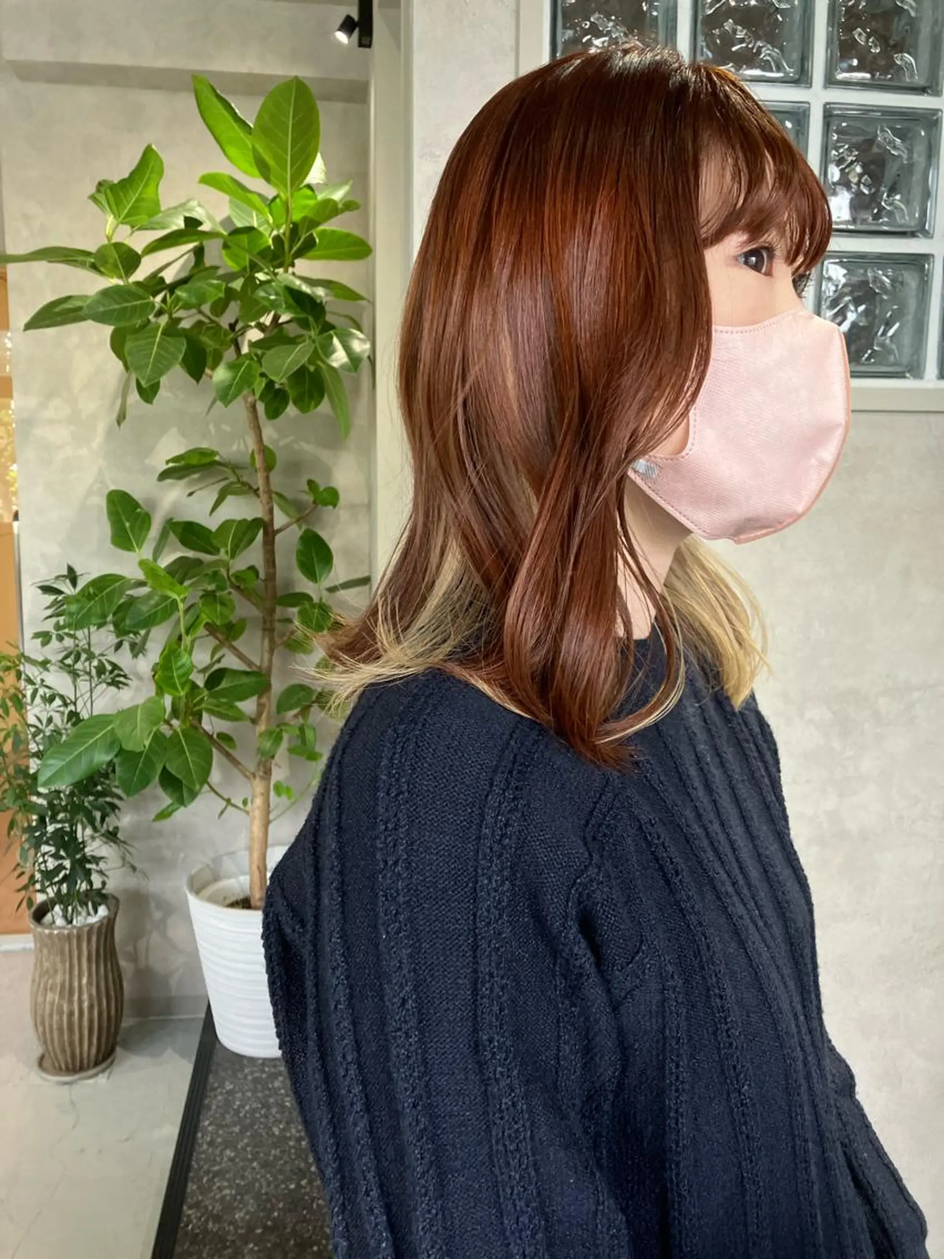セミロング 似合わせカットカラー 👩MINAのヘアスタイル