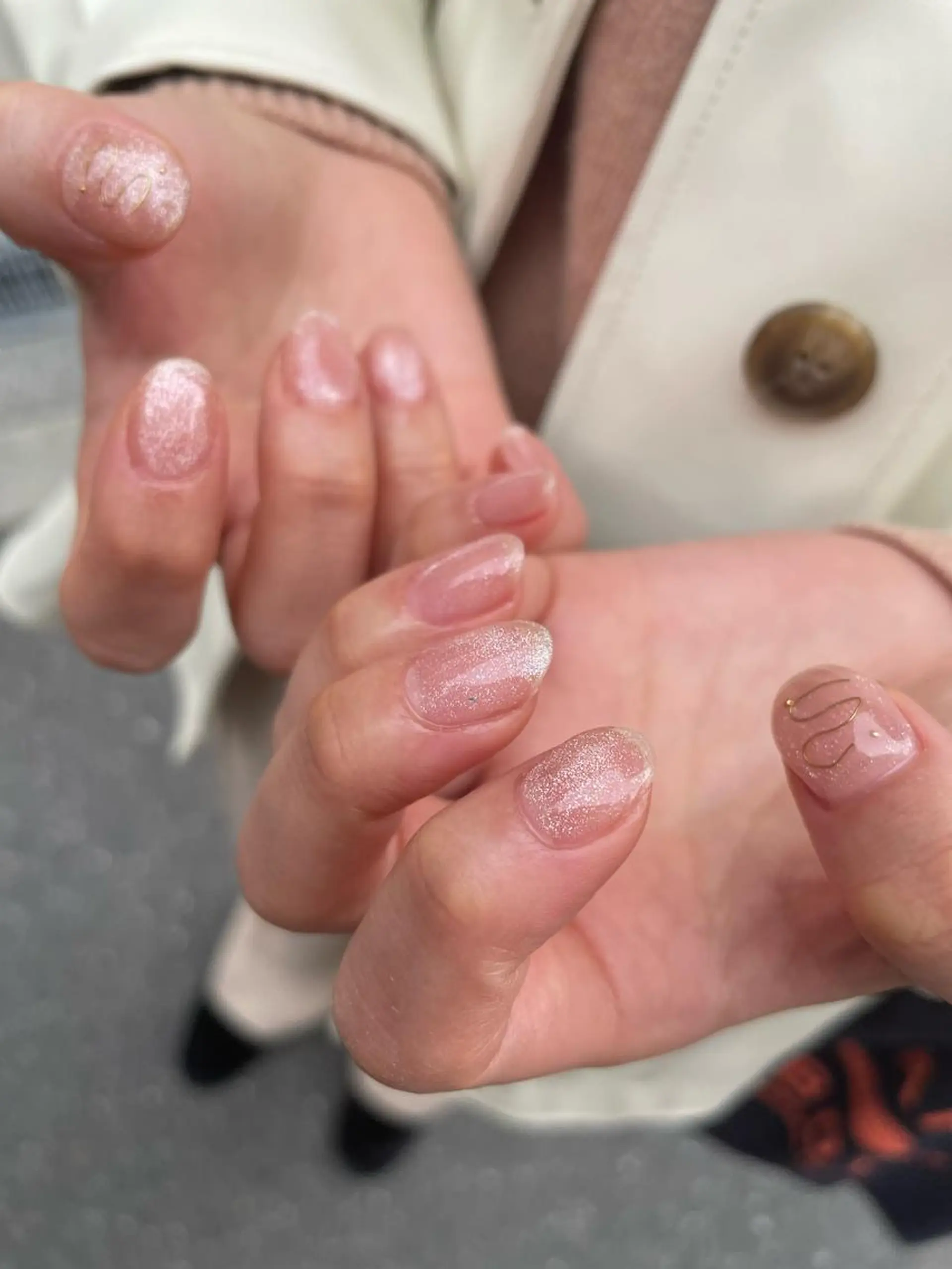 ロング カラー ヘアアレンジ キッズ ネイル マツエク・マツパ アイブロウ 福田 加奈のネイルデザイン