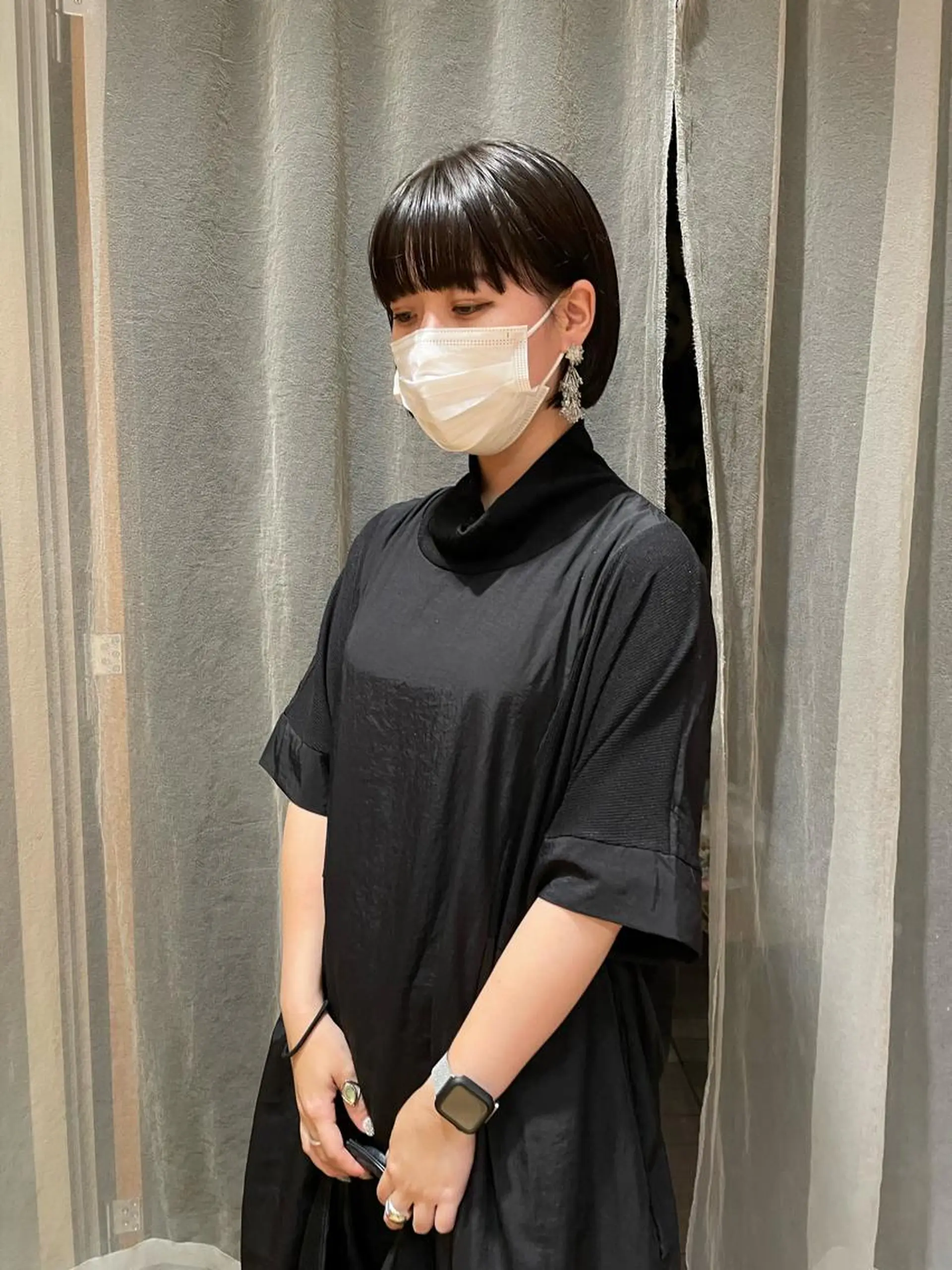 ショート カラー ボブ/ショート 吉田竣のヘアスタイル