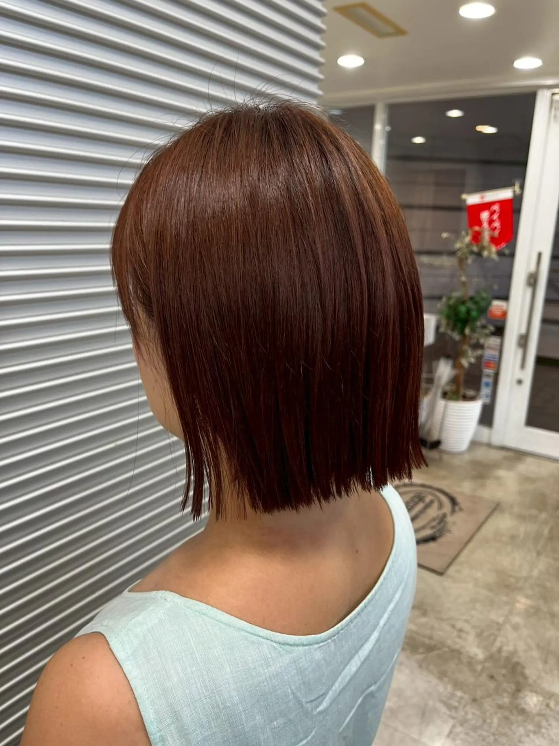 ショート 切りっぱなしボブ ボブ カット ヘアカラー archange アルカンジュのヘアスタイル