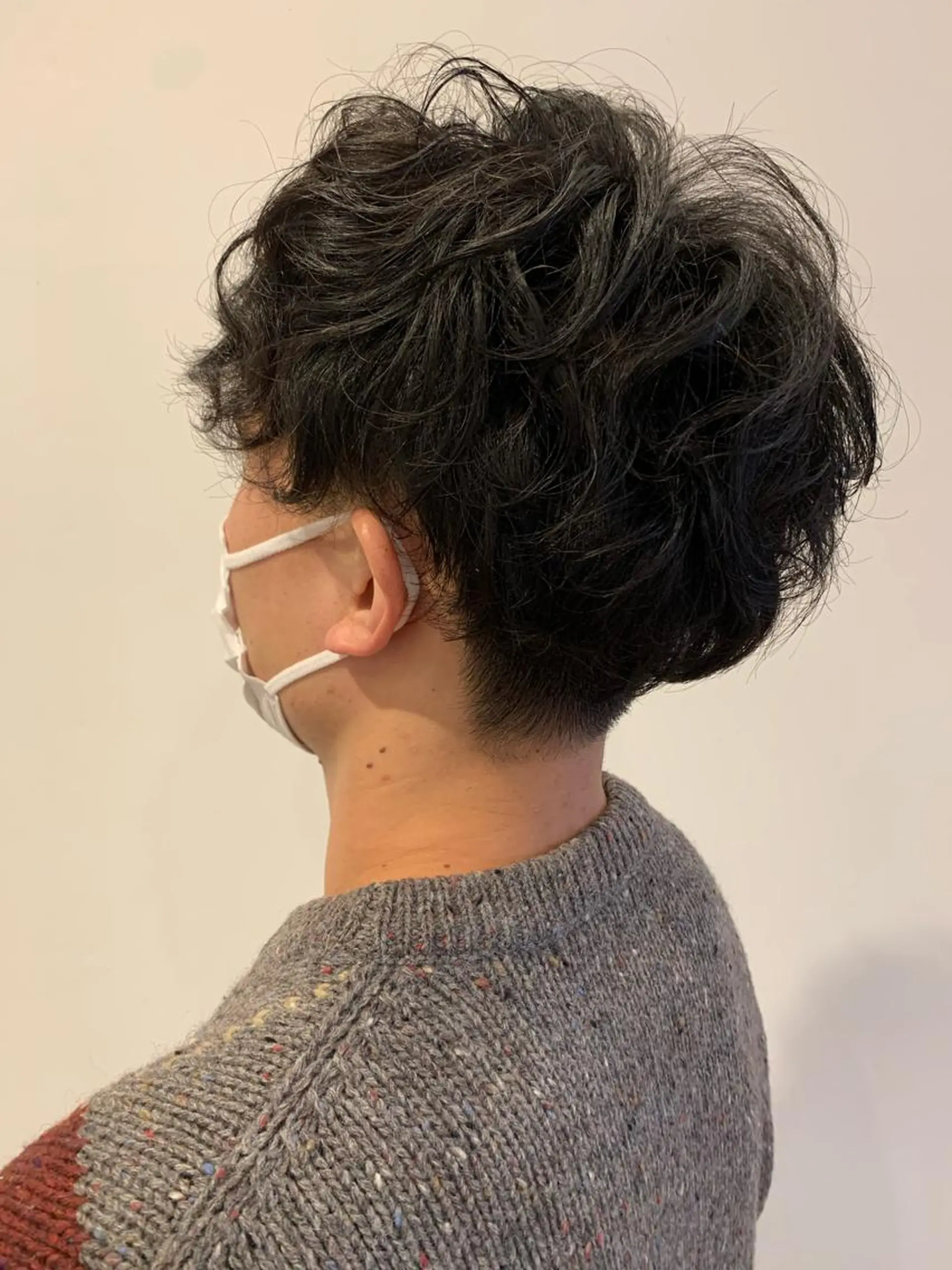 パーマ メンズ 多田 彩香のヘアスタイル