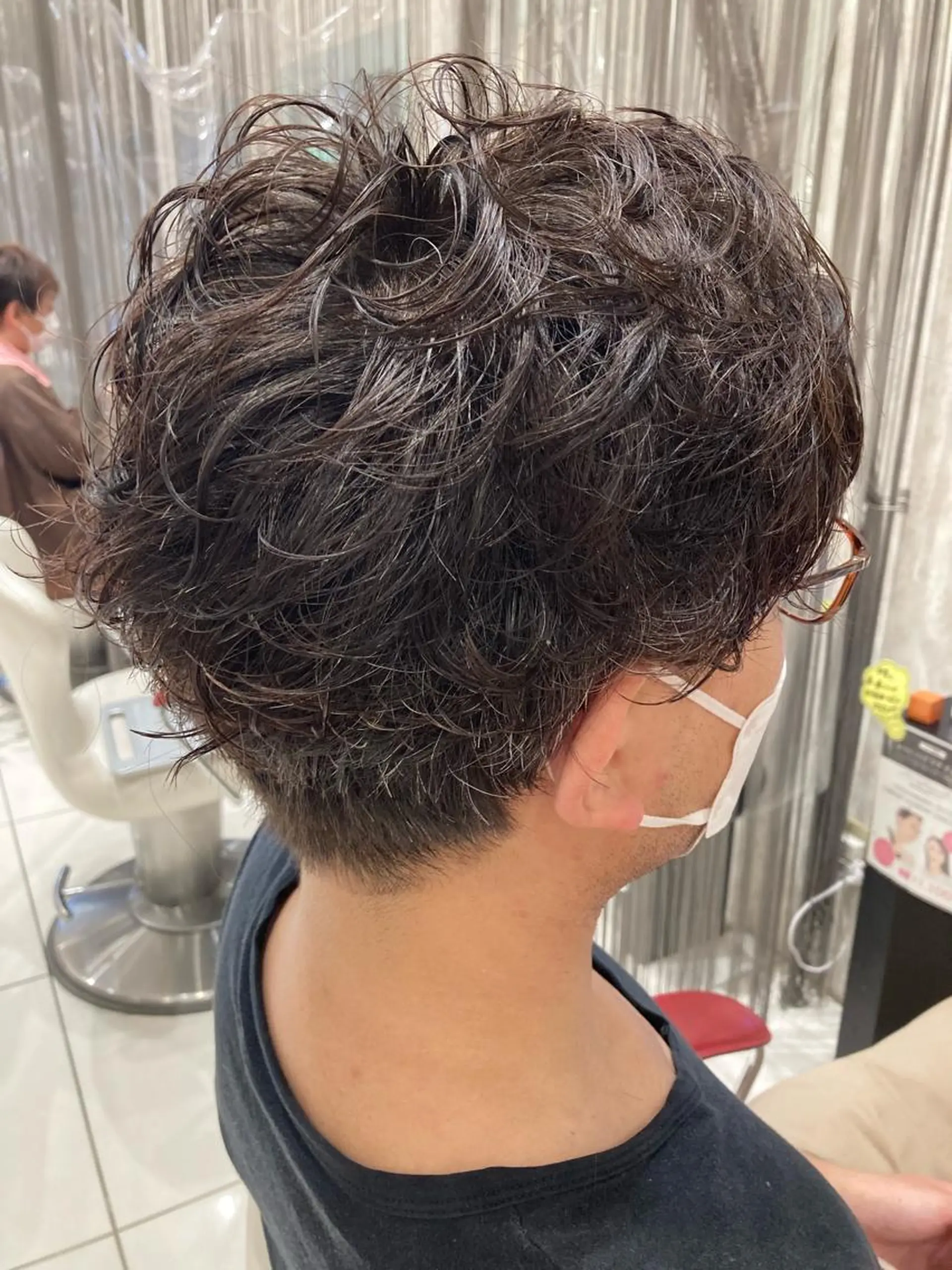 パーマ メンズ 田畑 福恵のヘアスタイル