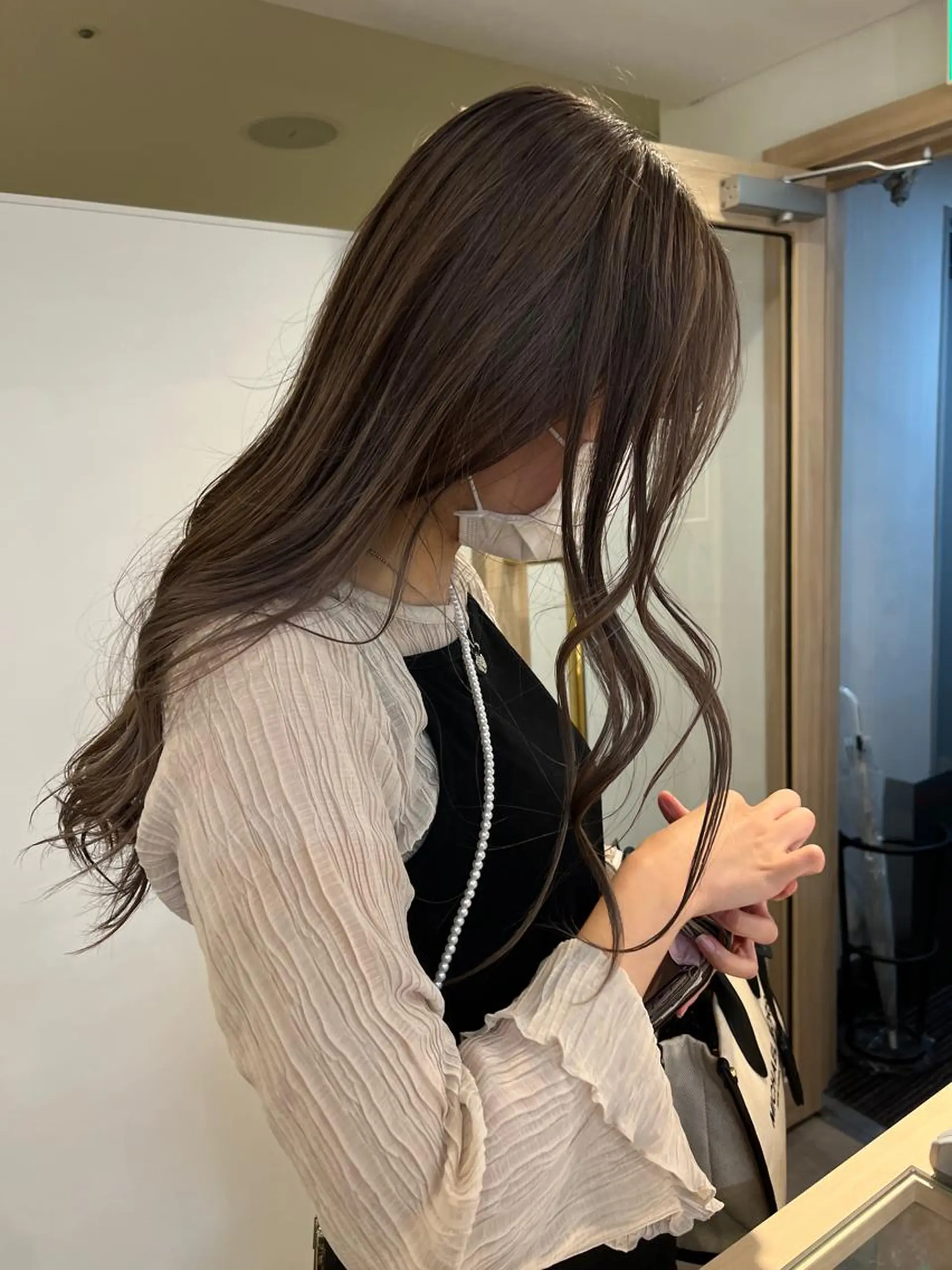 ロング カラー ショート・ボブパーマ 指名No.1かけるのヘアスタイル