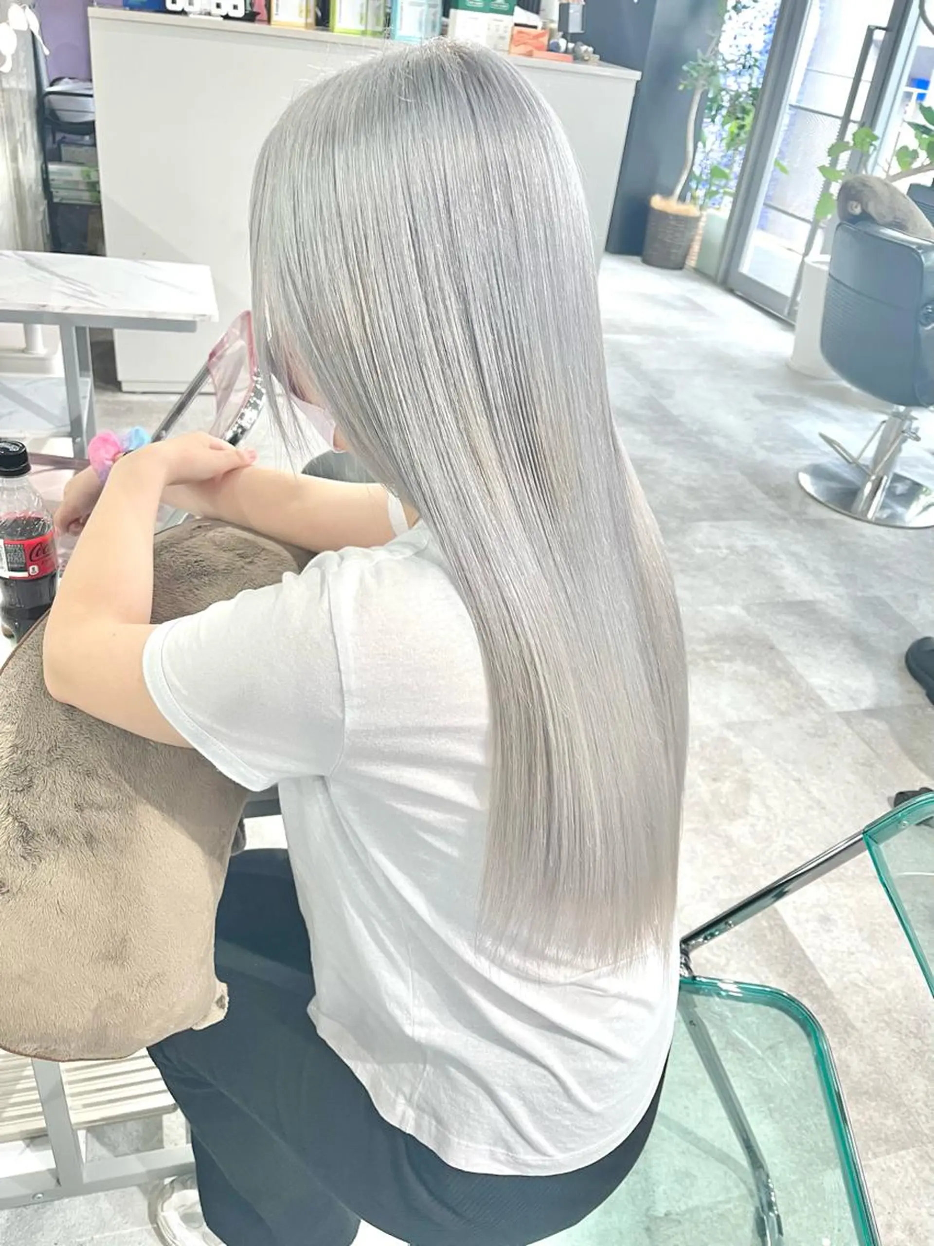 ロング Lavy kyoto所属・Lavy カラー&エクステのヘアスタイル