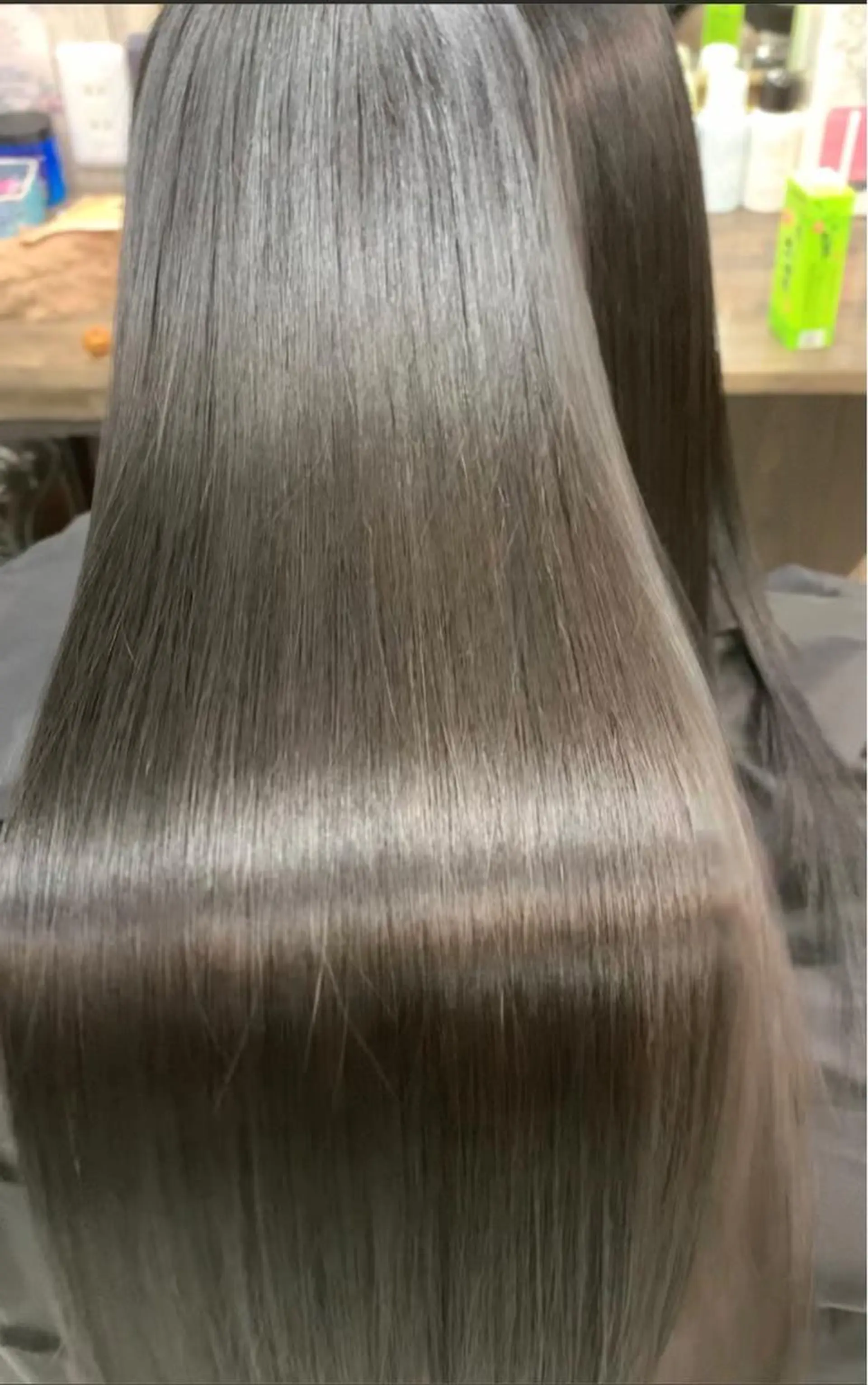 ロング トリートメント ヘアカラー トリートメント 土屋朱理/ ハイトーンカラーのヘアスタイル