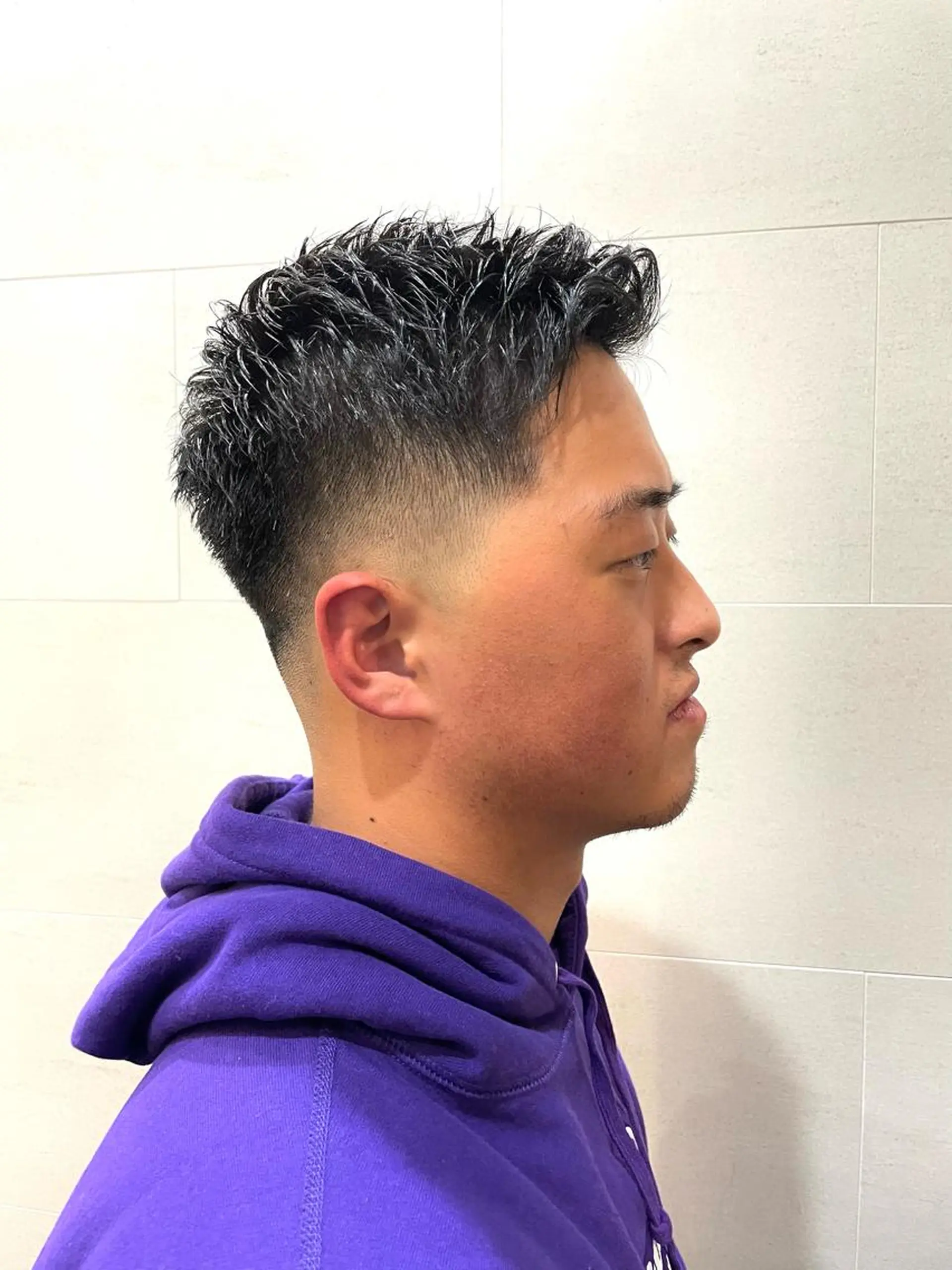 ショート メンズ フェードカット Graceful BarBer platinum所属・無料メンズカット💈 遠山泰輝のヘアスタイル