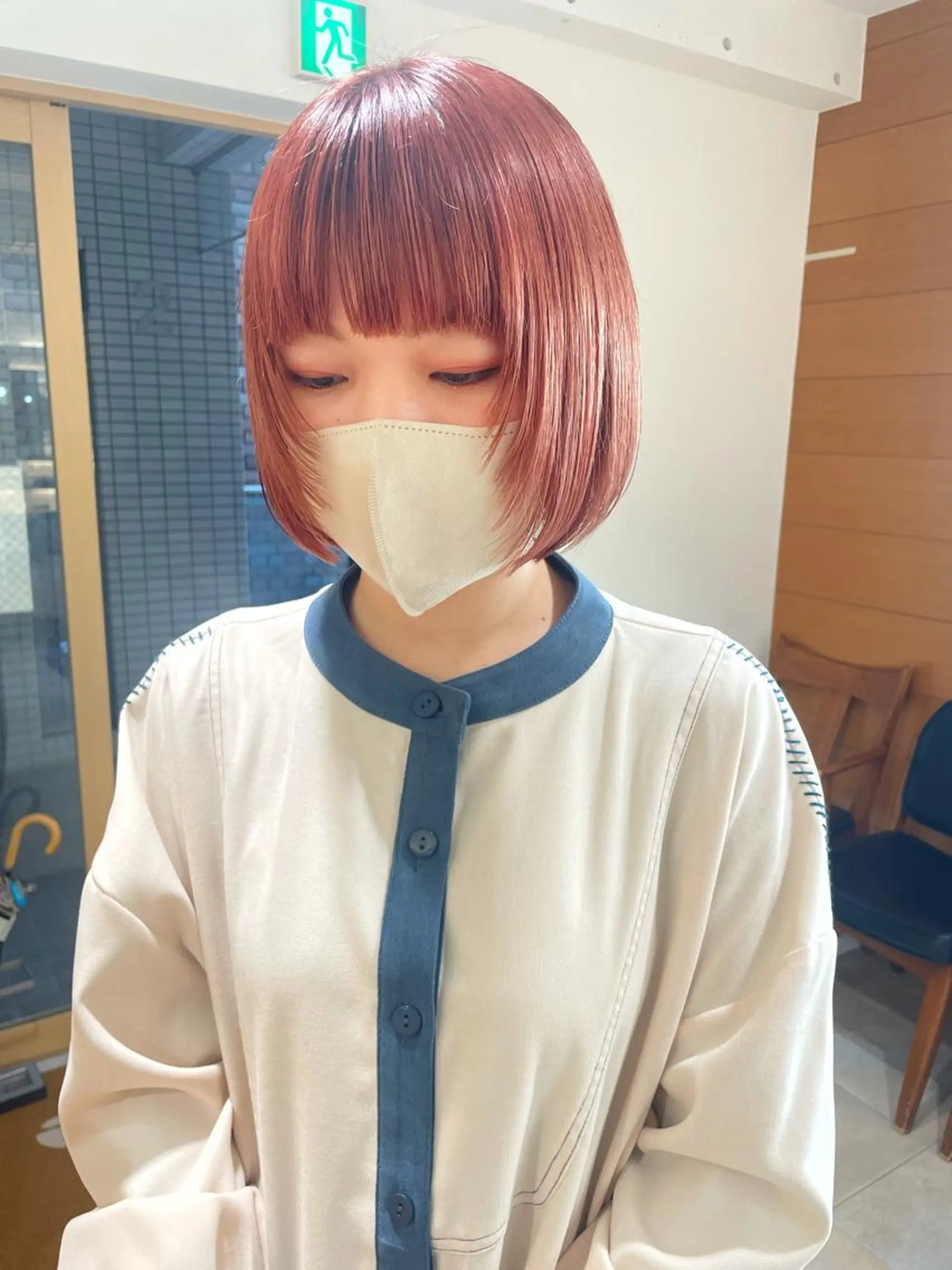 ショート カラー カット ヘアカラー 齋藤 咲のヘアスタイル