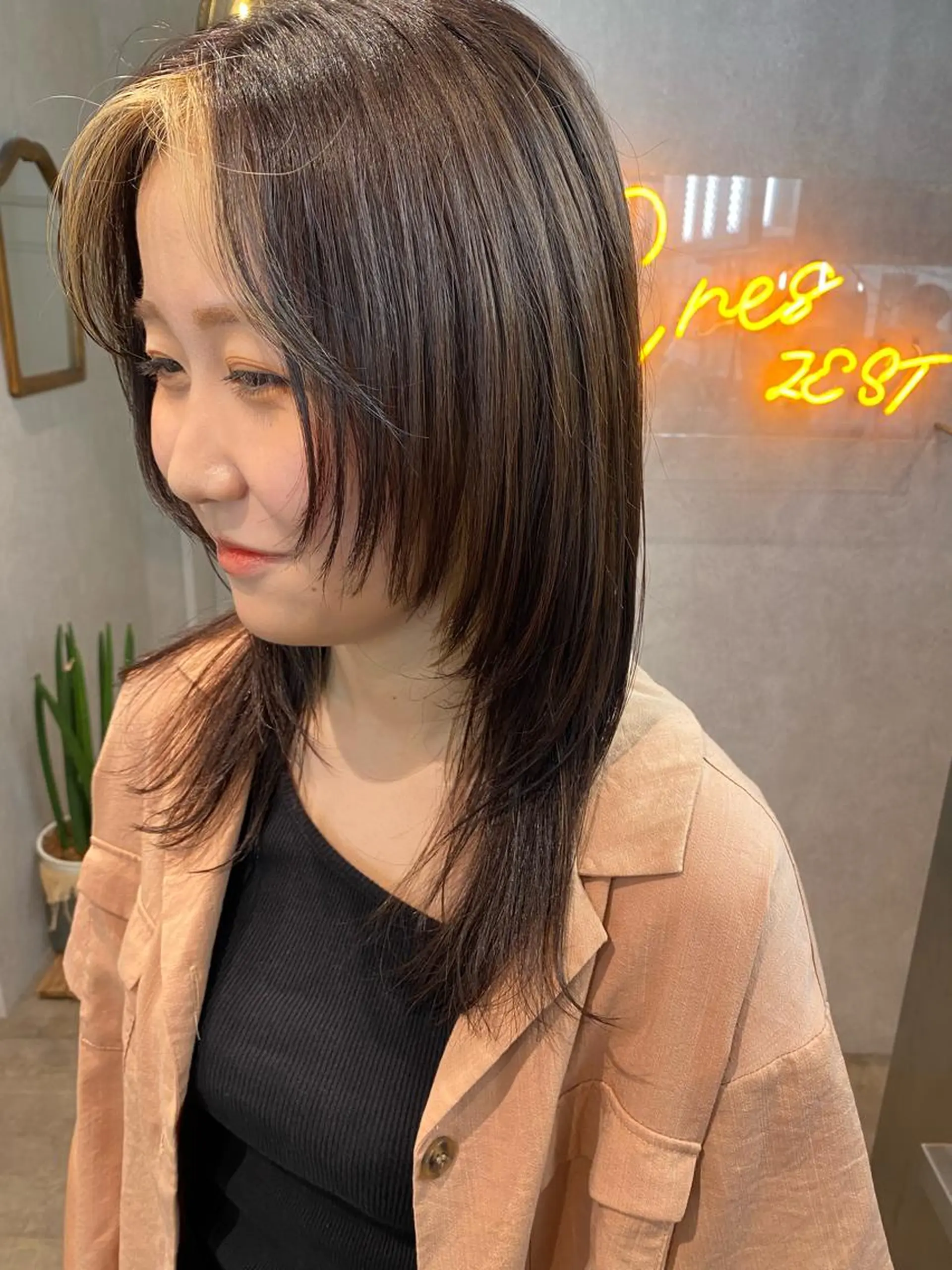 セミロング ヘアアレンジ XENA表参道 MIKUのヘアスタイル