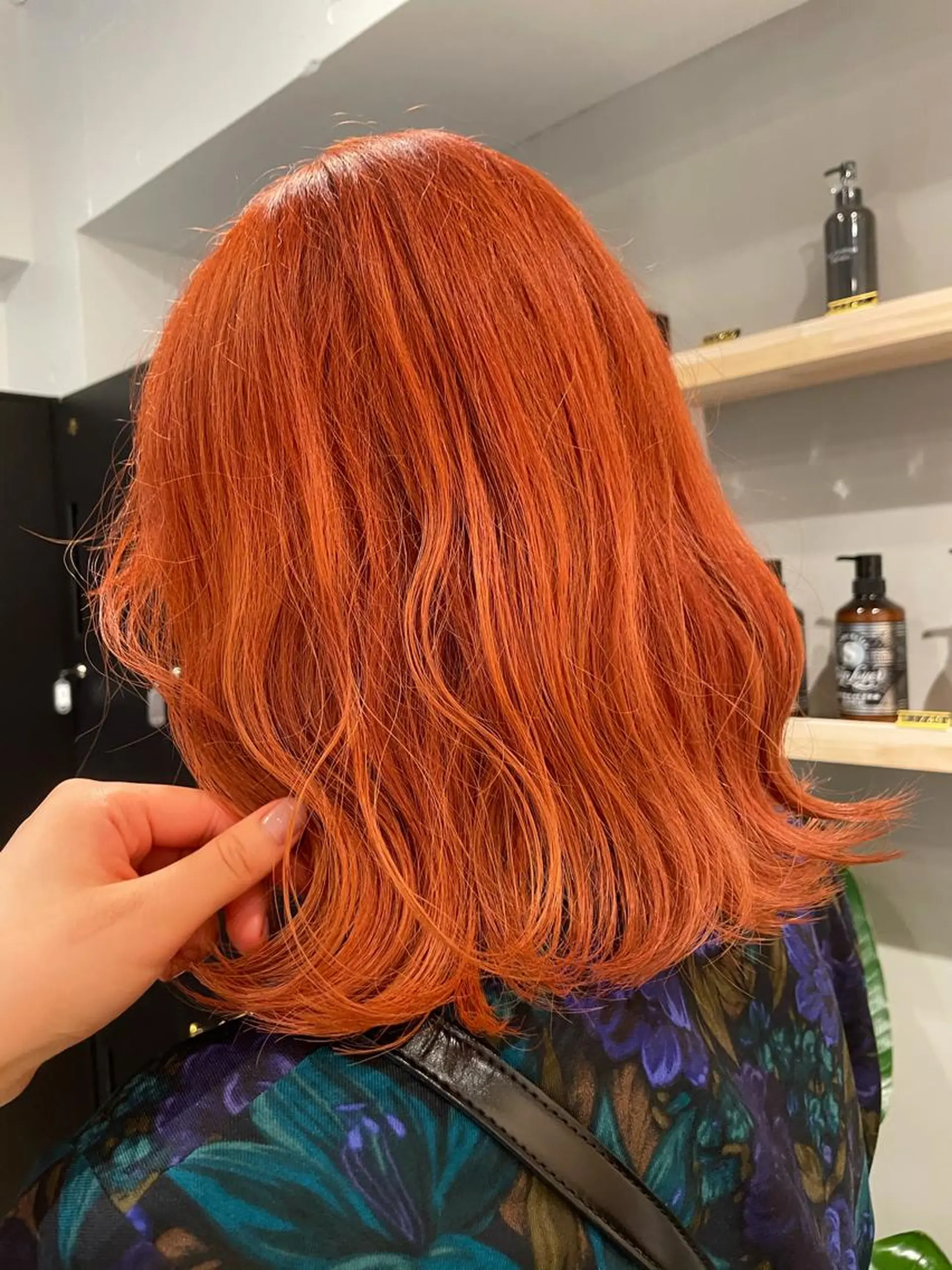 ミディアム カラー ヘアカラー トリートメント ヘッドスパ ヘアセット SALOWIN下北沢所属・hazuki 🌝のヘアスタイル