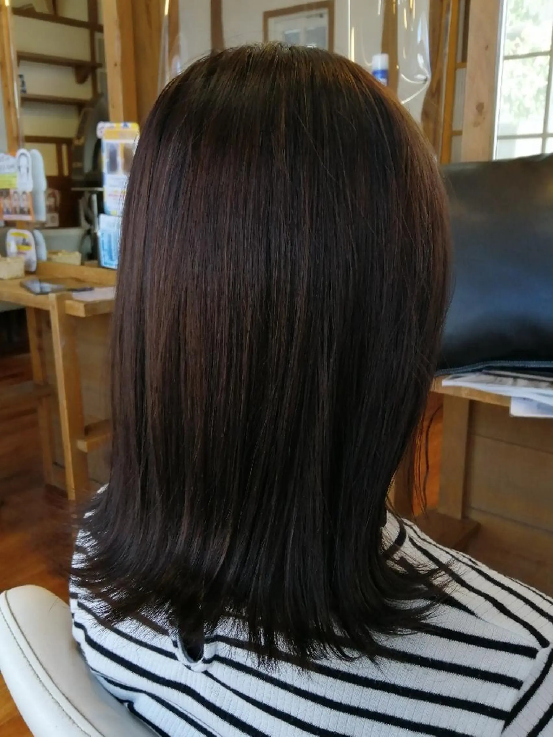 ミディアム カラー 足立 悠輔のヘアスタイル