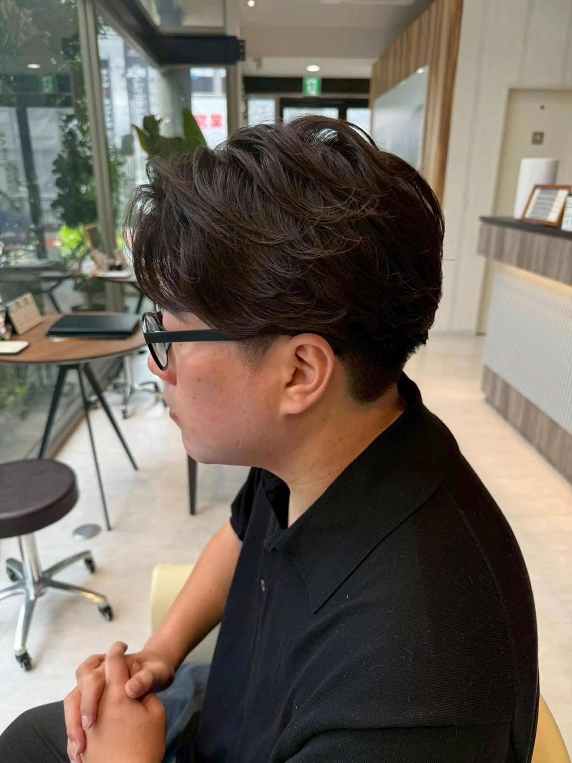 メンズ フェードカット メンズ韓国風 韓国マッシュ マッシュ メンズパーマ メンズ特化🏆 田中滉のヘアスタイル