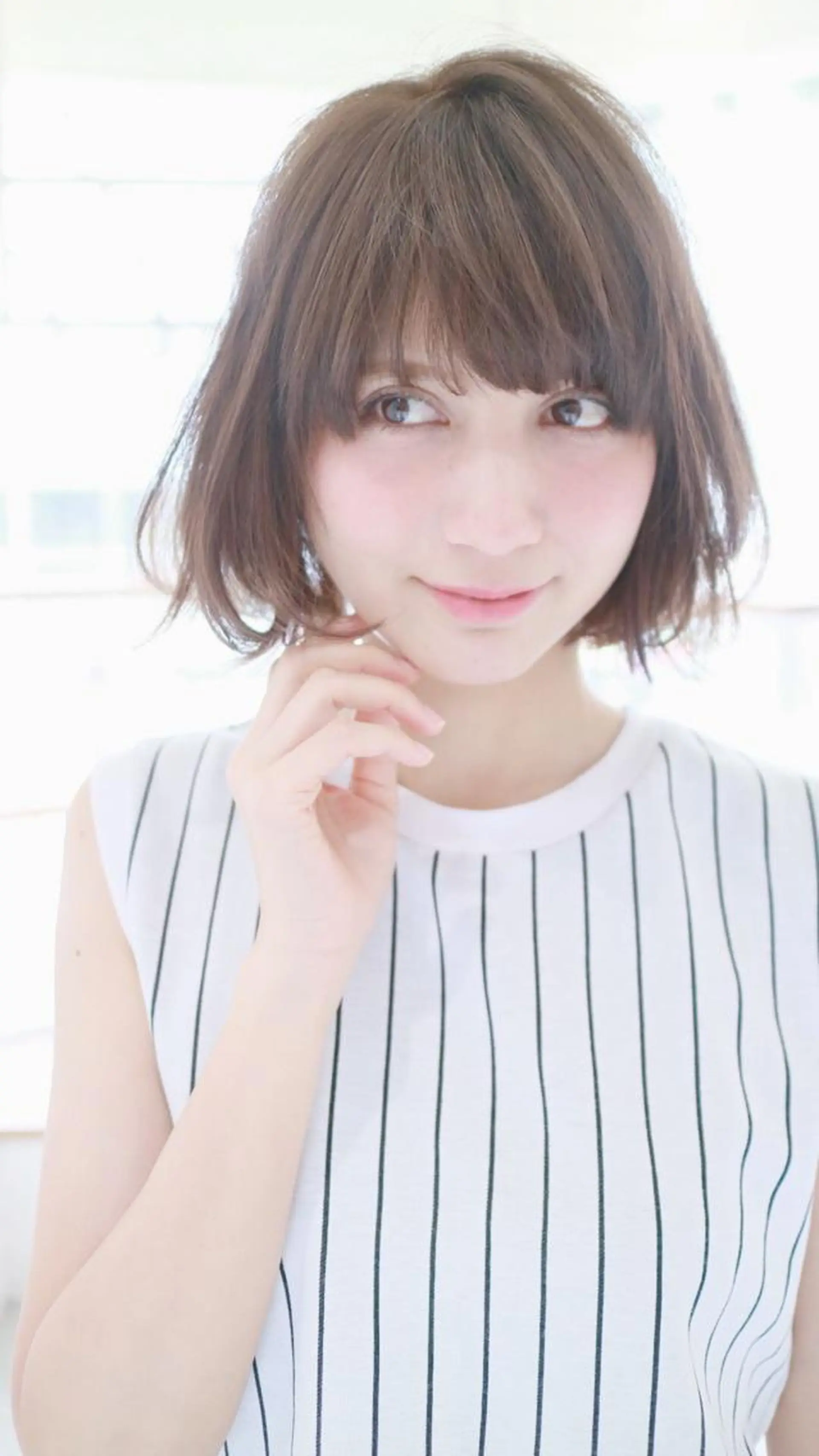 ショート ミディアム セミロング ロング カラー パーマ ヘアアレンジ メンズ キッズ ネイル まつエク 透明感カラー 外ハネヘア ひがし　まさし JYUNESU副代表のヘアスタイル