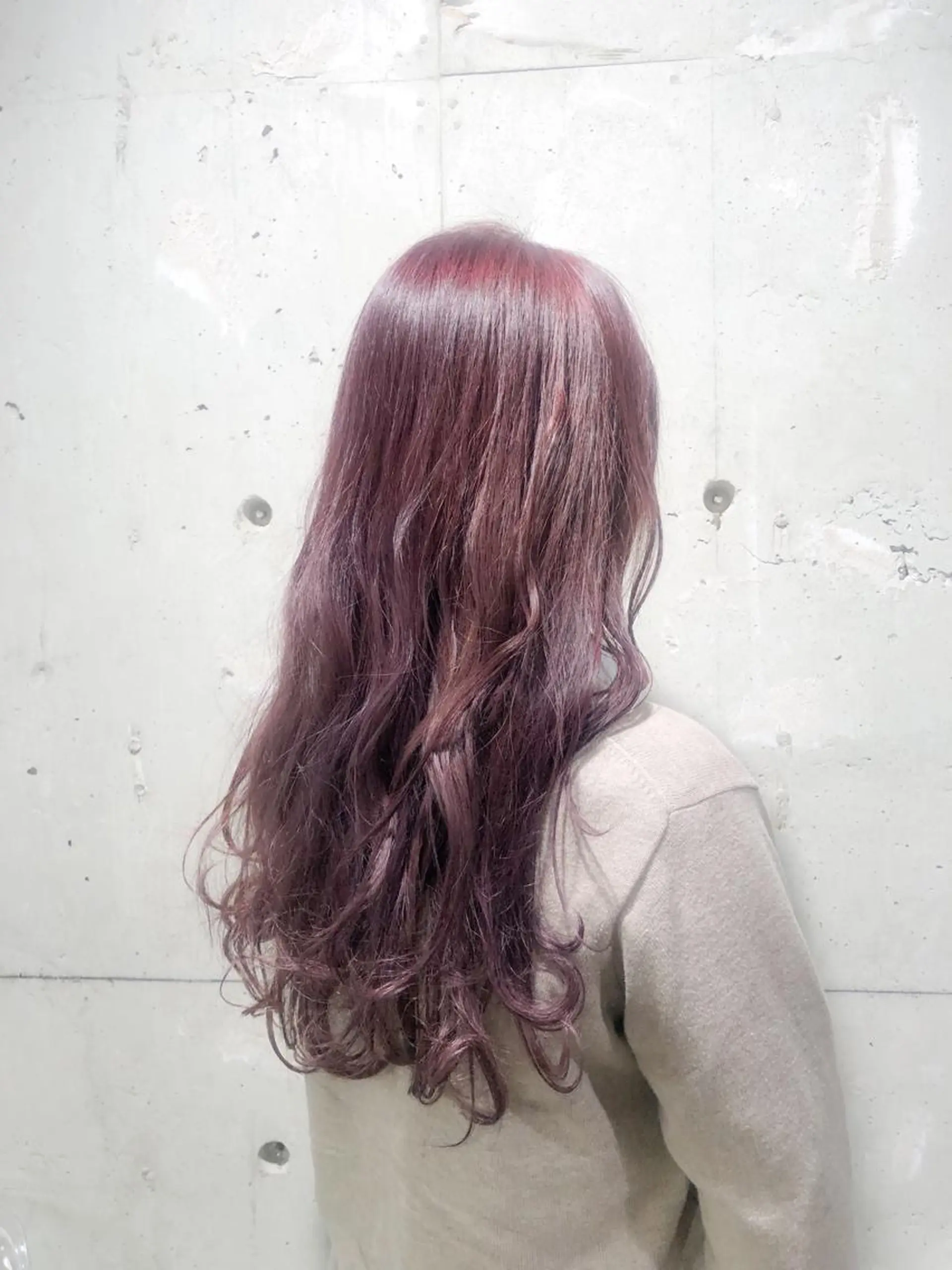 セミロング カラー パーマ ヘアアレンジ メンズ キッズ ネイル マツエク・マツパ Rene'所属・当日予約⭕️ yuriのヘアスタイル